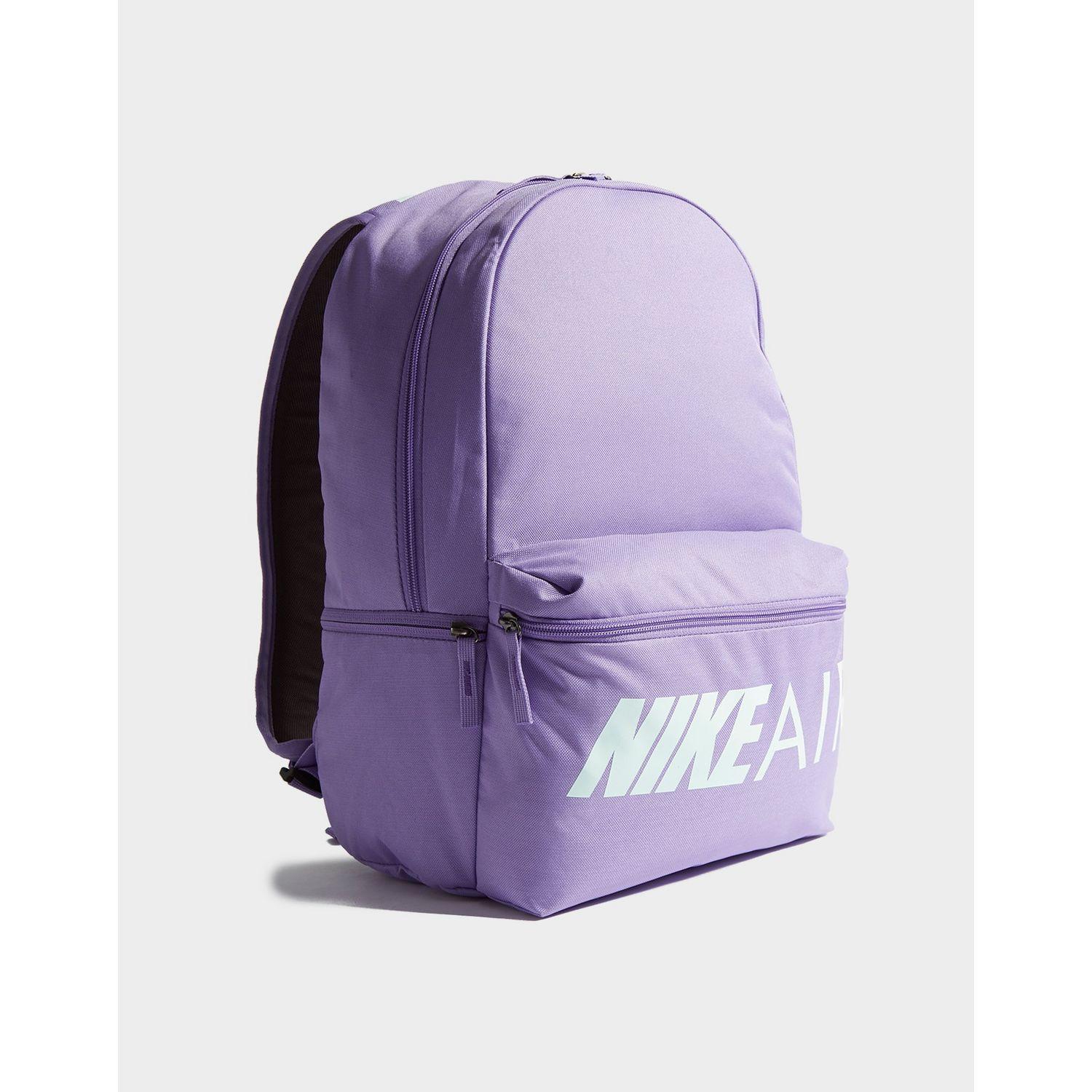 nike max air backpack purple