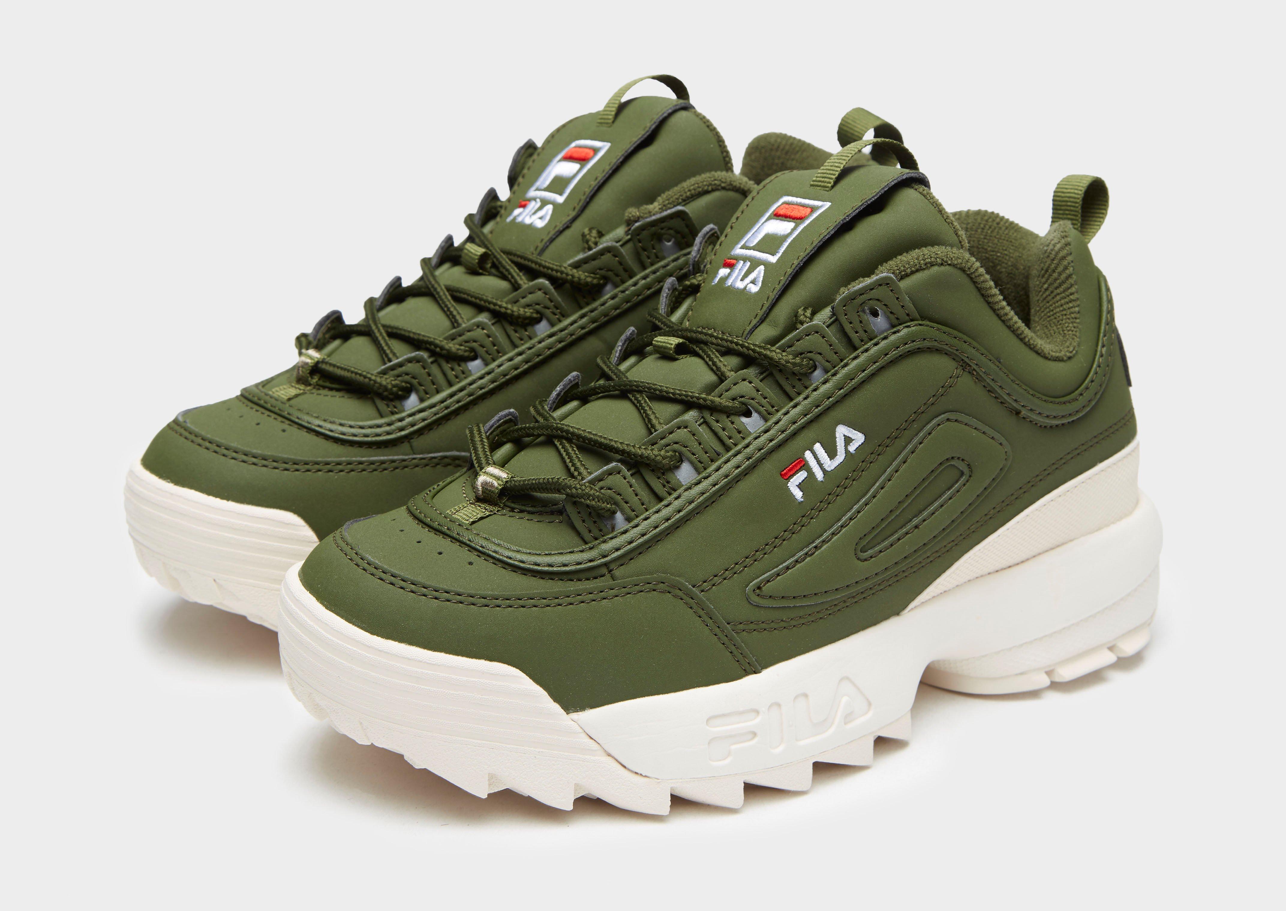 Fila Disruptor Ii in Green Lyst