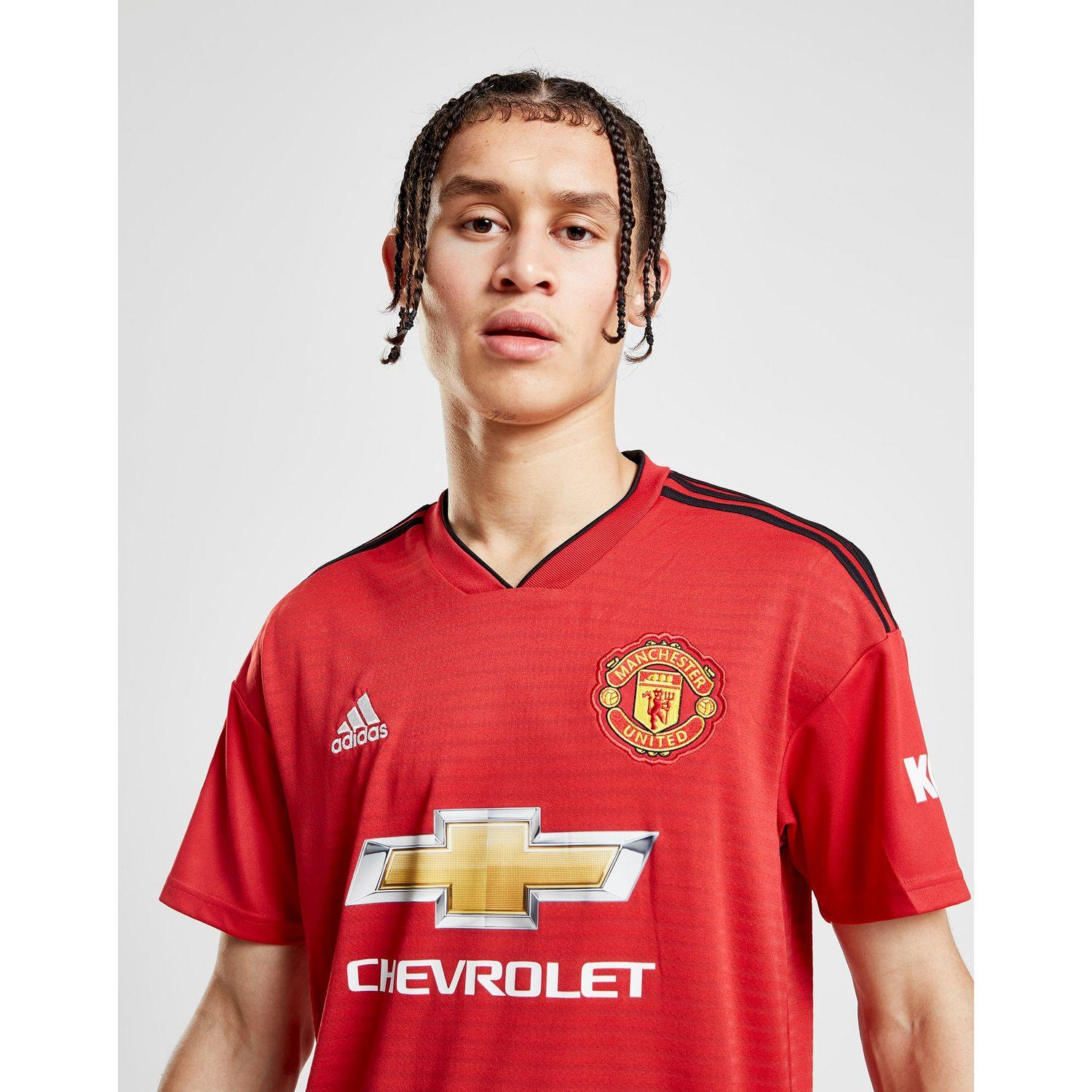 adidas Manchester United Fc 2018/19 Alexis #7 Home Shirt ...