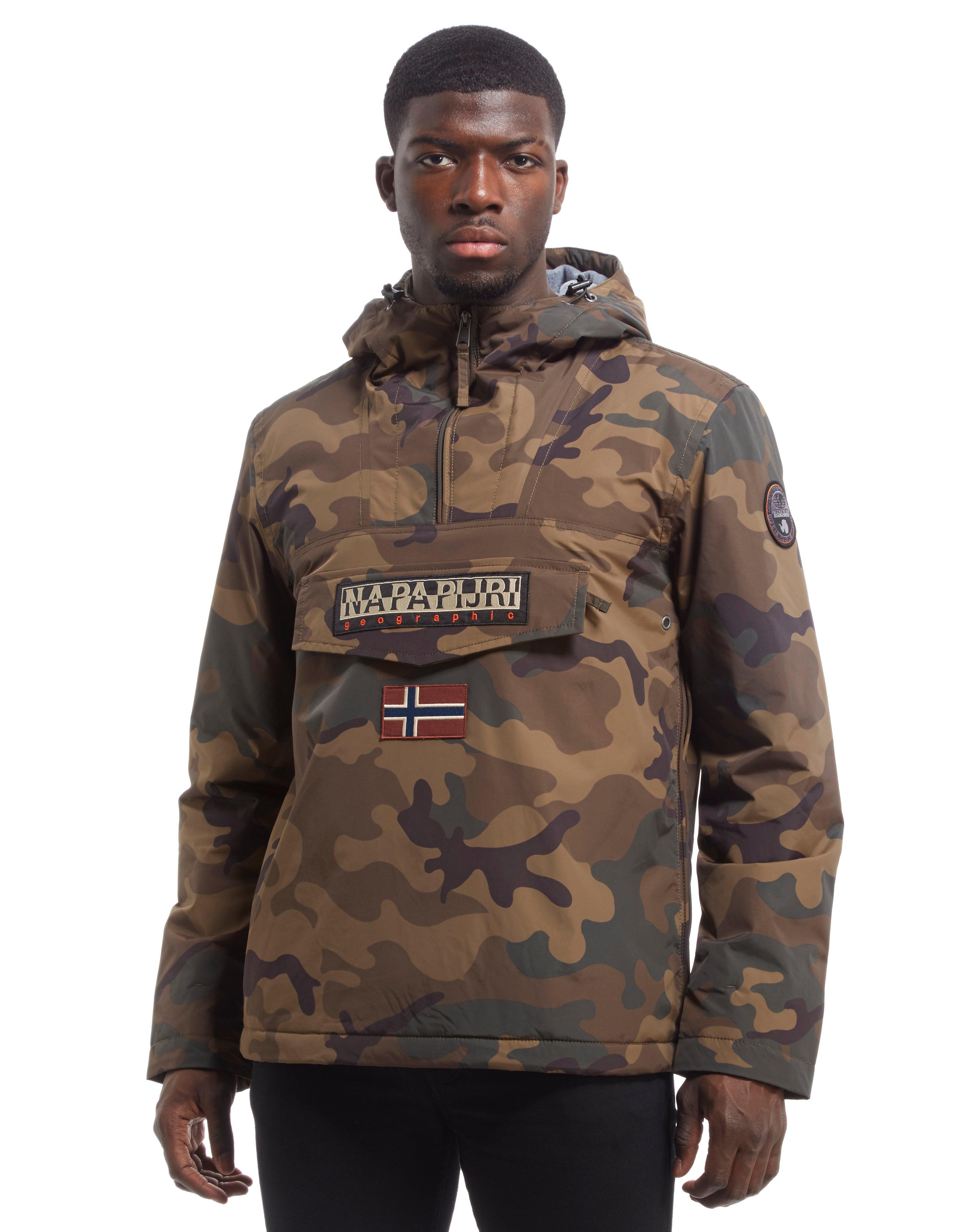 Lyst - Napapijri Rainforest Camo Overhead Jacket for Men