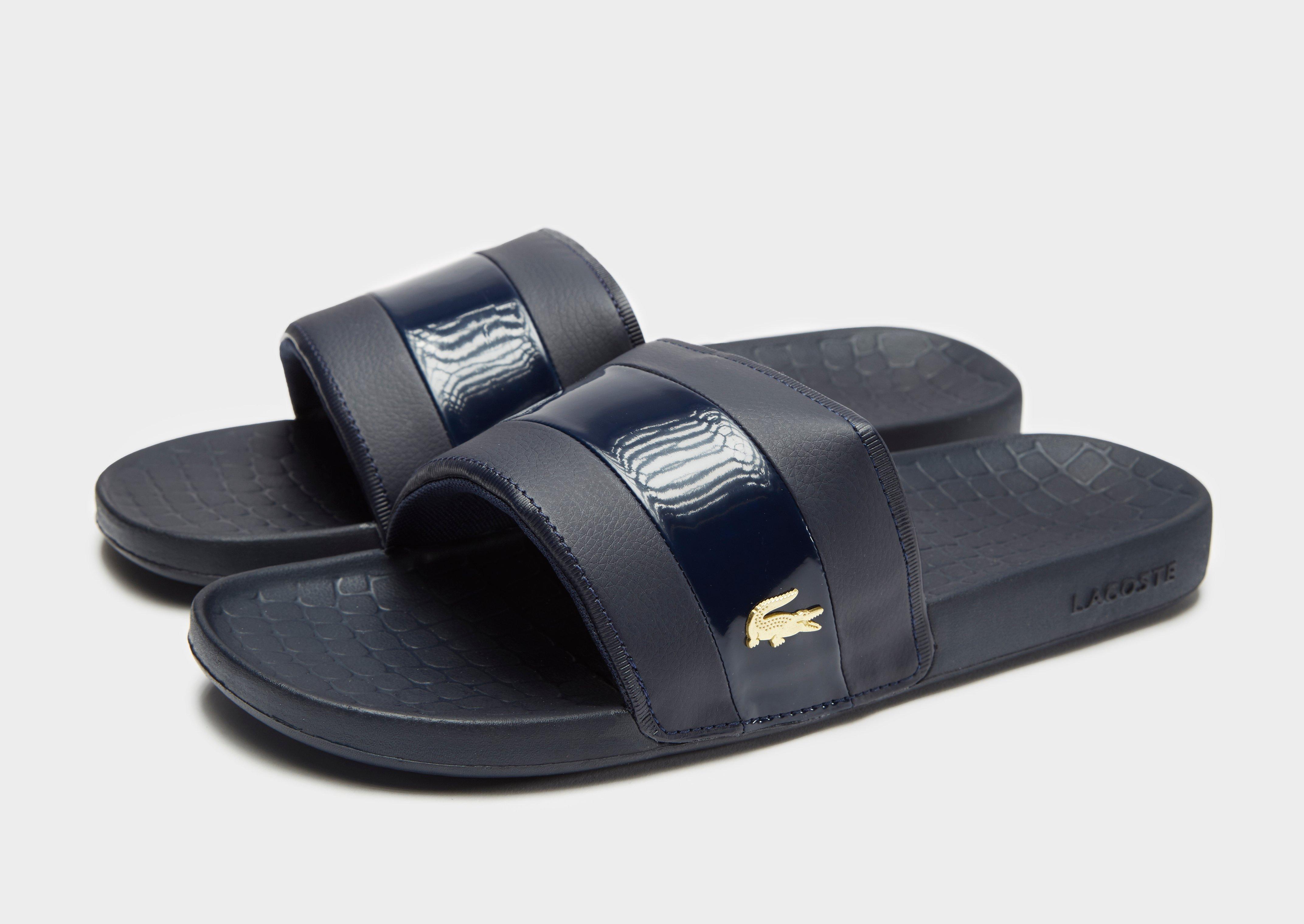 lacoste fraiser sliders