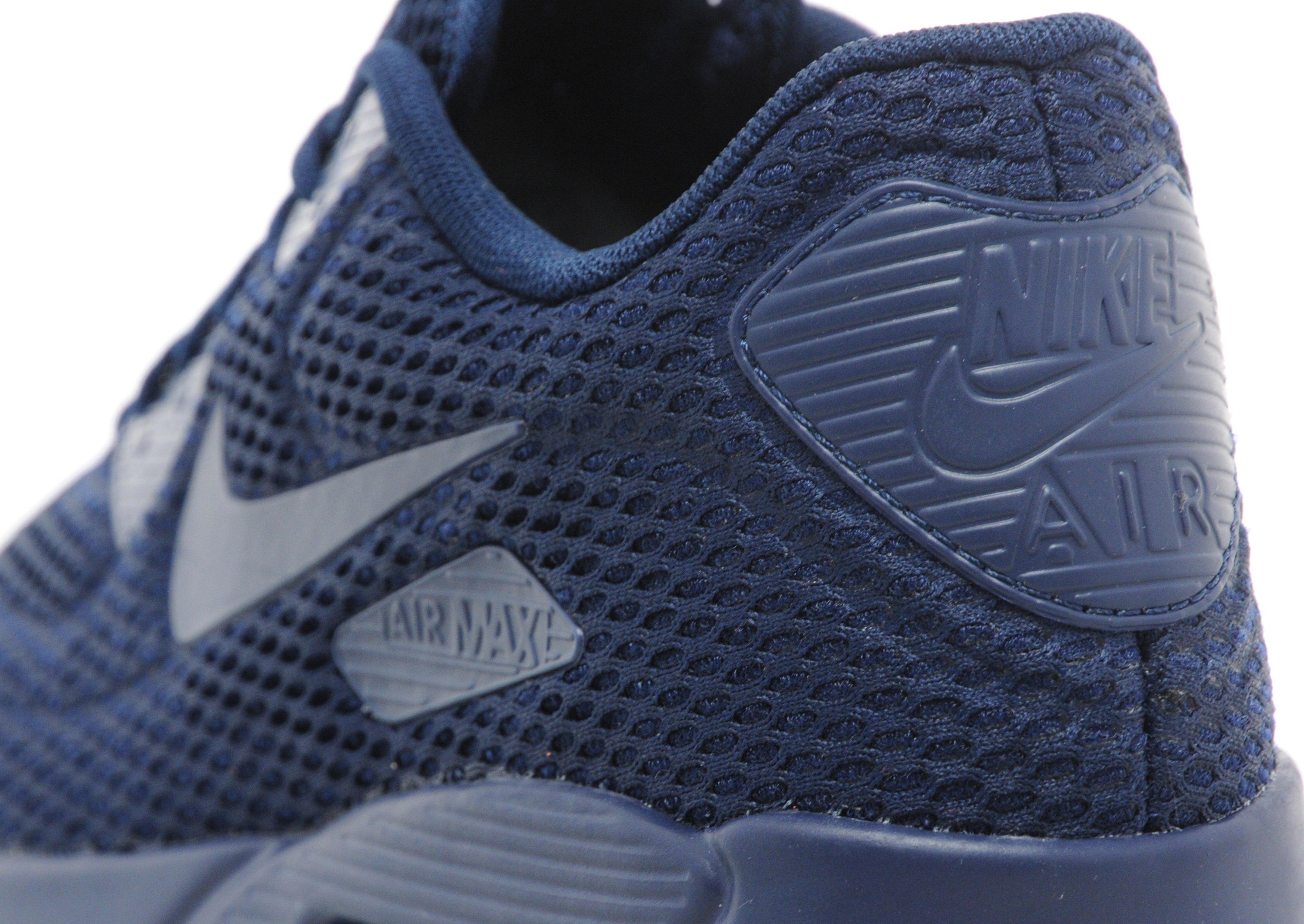 lyst nike air max 90 ultra respirare in blu per gli uomini. lyst nike air max 90 ultra respirare in blu per gli uomini.