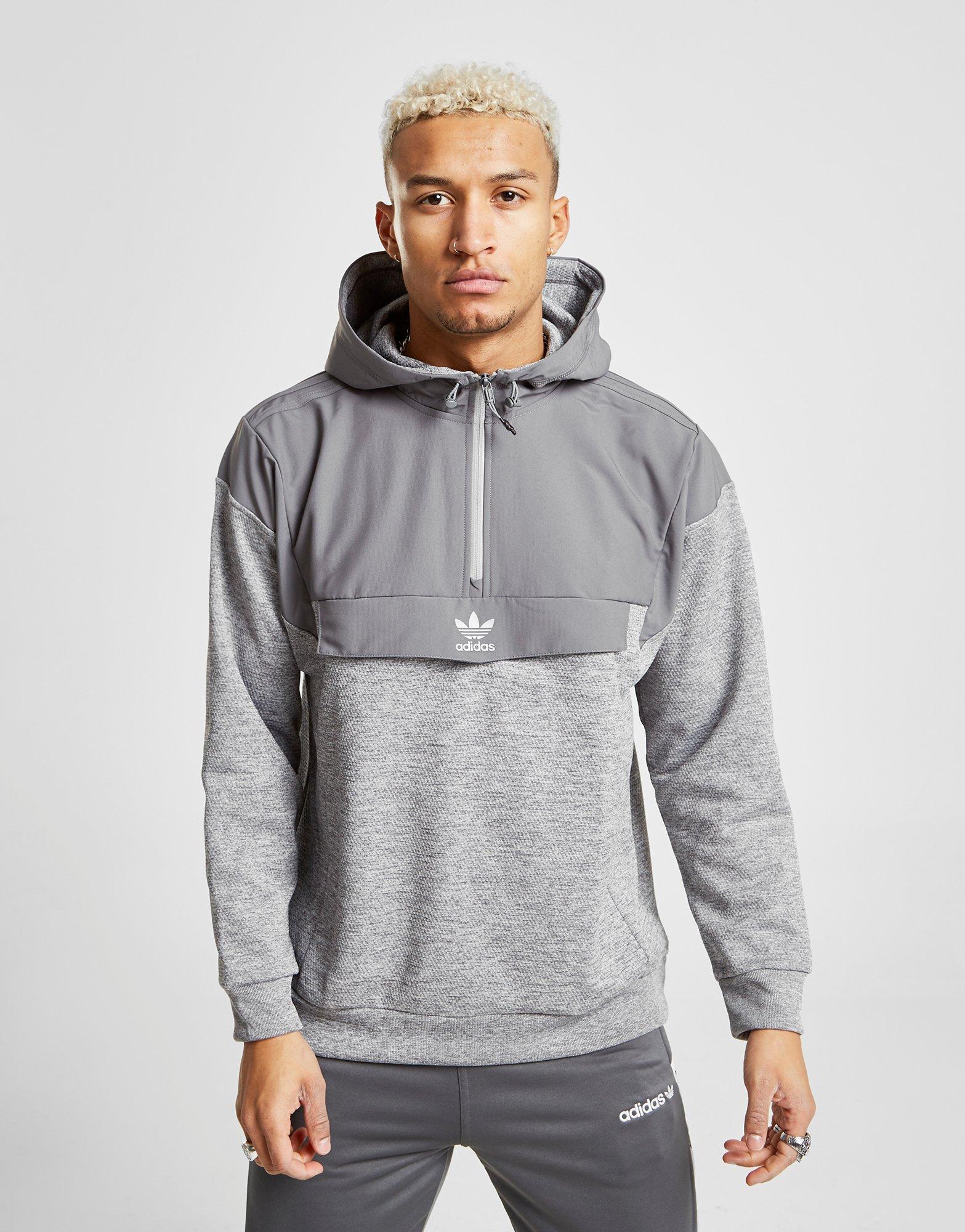 adidas Herren Kapuenpullover Own the Run Hoodie Grey adidas Herren Kapuenpullover Own the Run Hoodie Grey