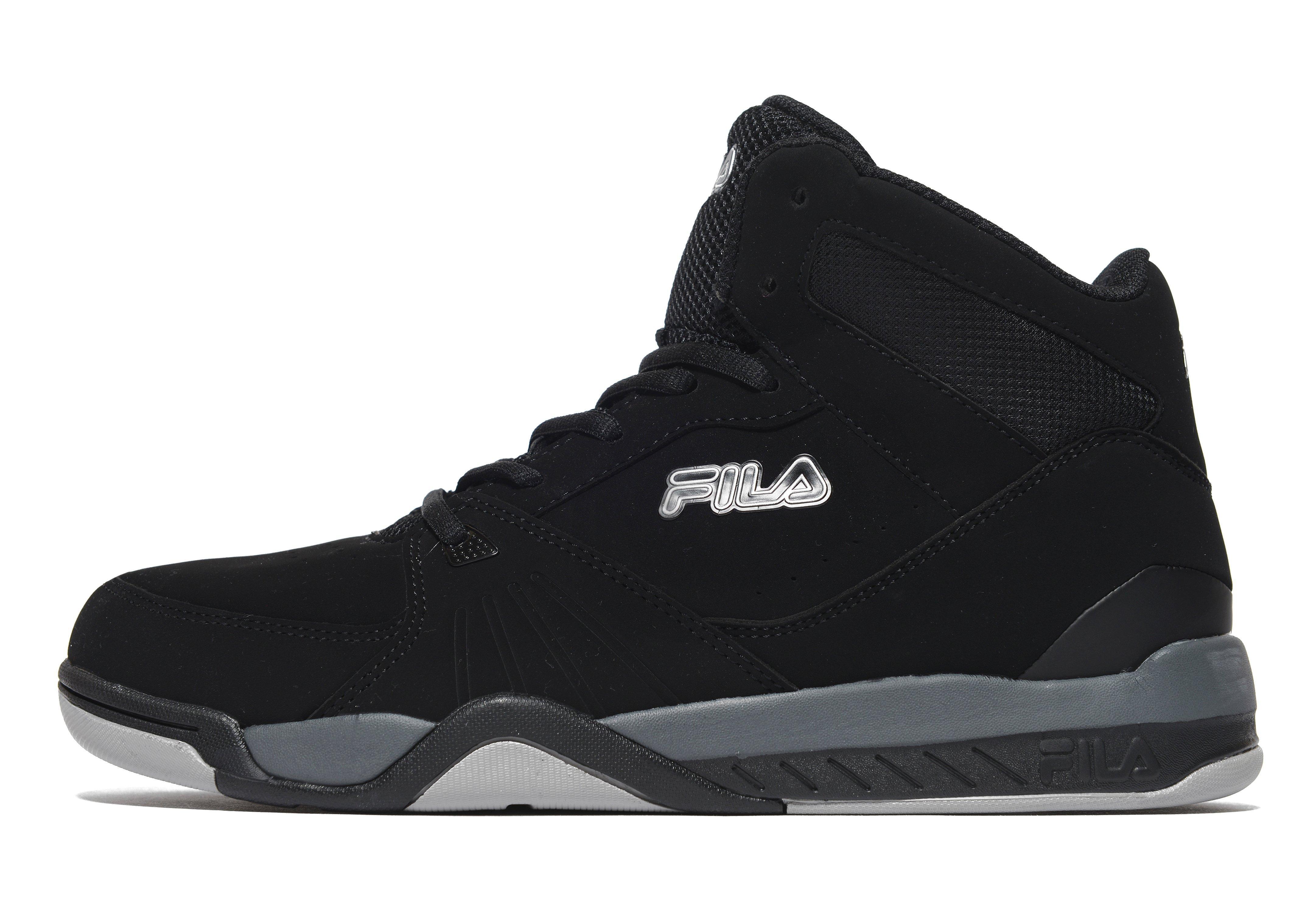 fila black leather