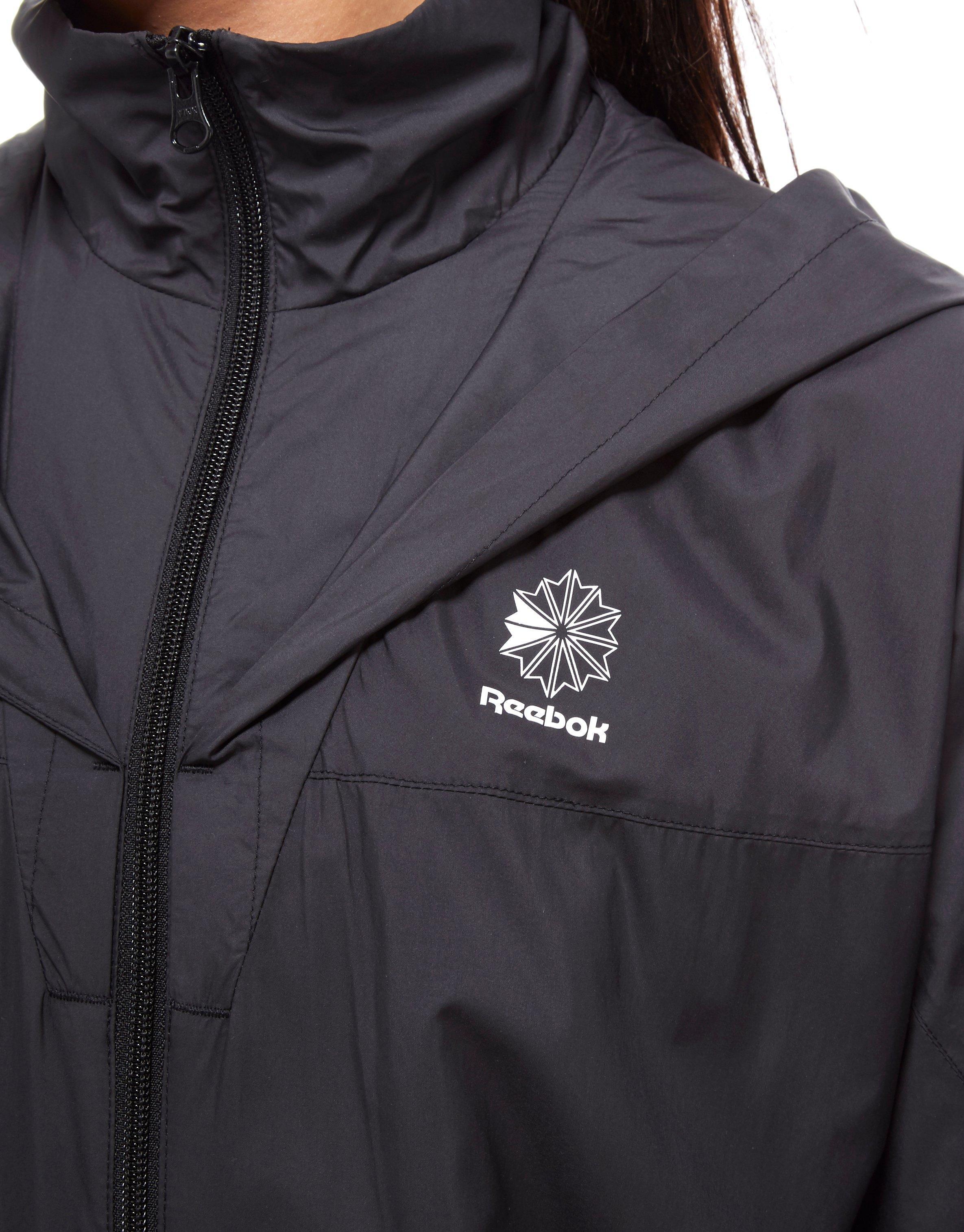 Lyst Reebok Classic Windbreaker Jacket in Black