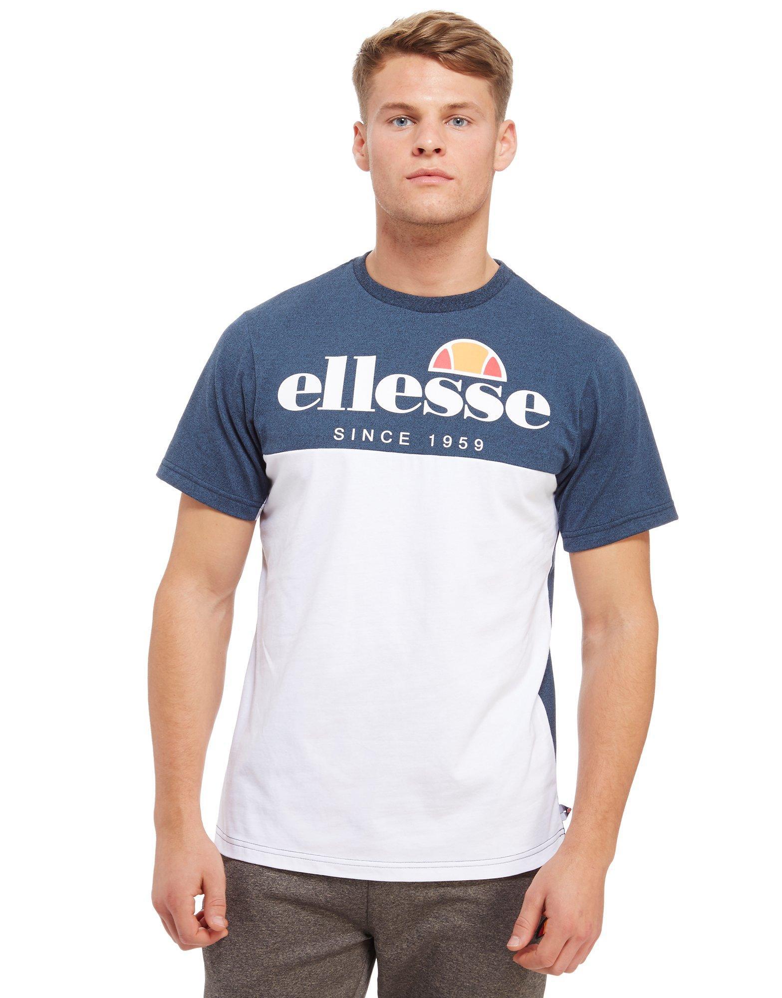 Lyst - Ellesse Renzo Colourblock T-shirt in Blue for Men