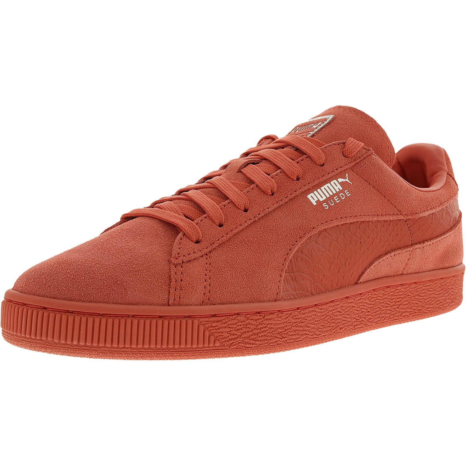 puma suede red mono iced rose puma suede red mono iced rose