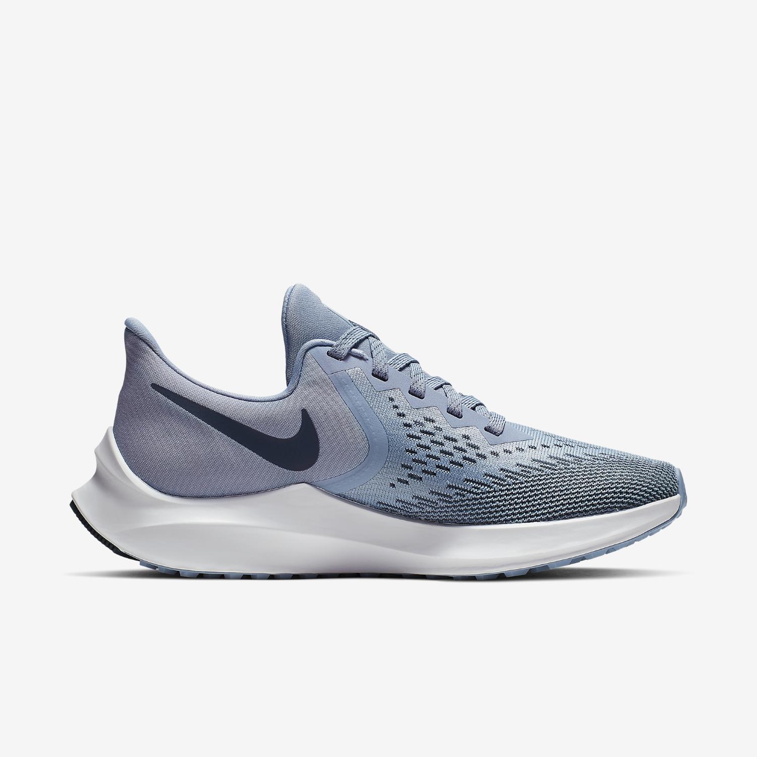 Nike Air Zoom Winflo 6 Running Shoe in Blue - Lyst