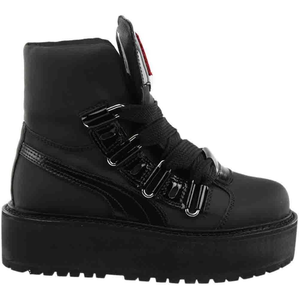 puma ankle shoes black