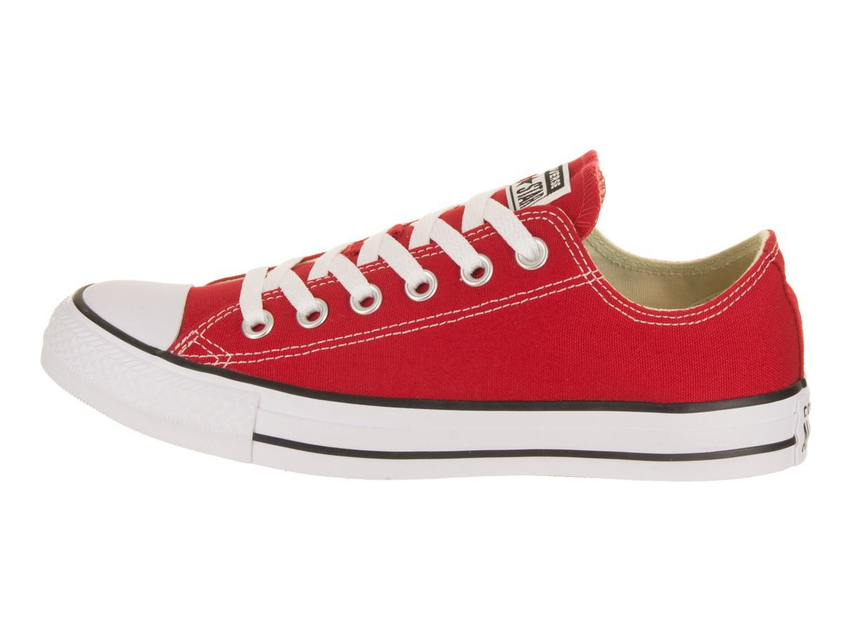 Lyst Converse S Ctas Ox Hyper Canvas Trainers in Red