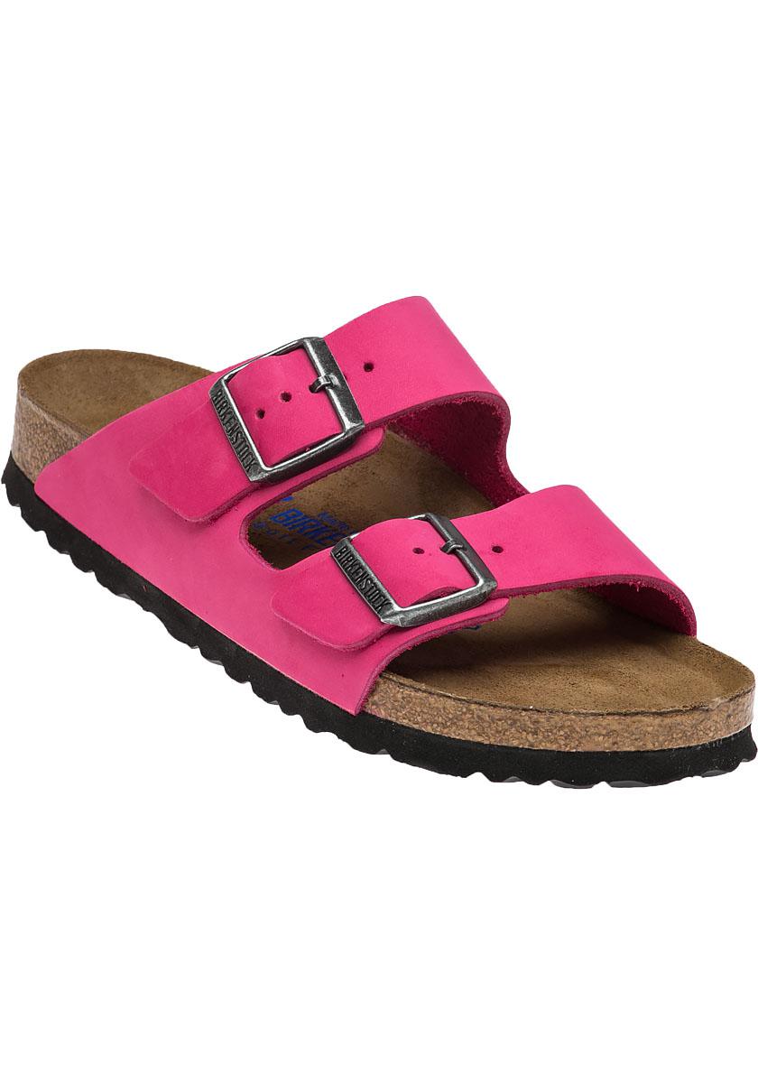 Lyst Birkenstock Arizon Leather Sandals  in Pink 