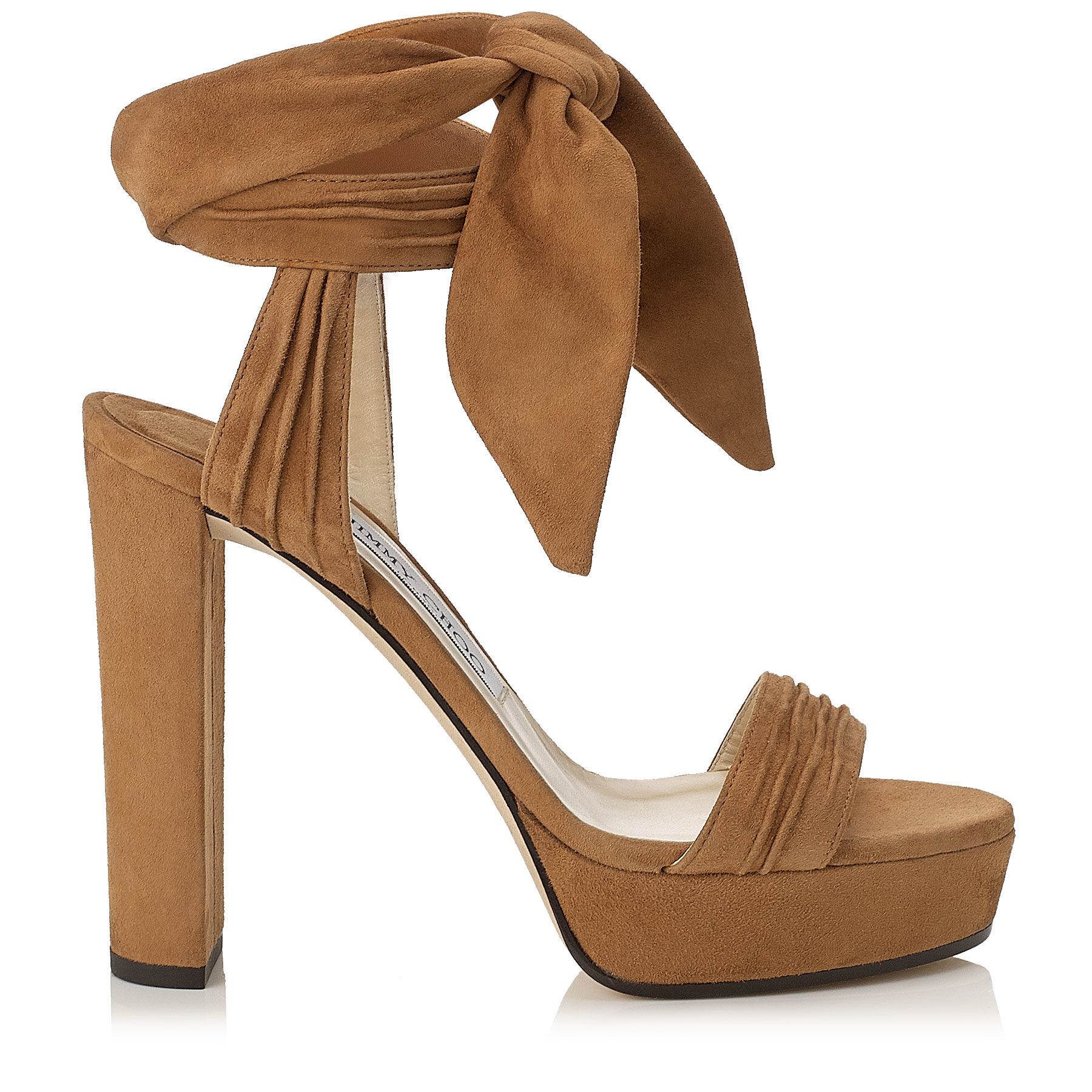 platform sandals tie