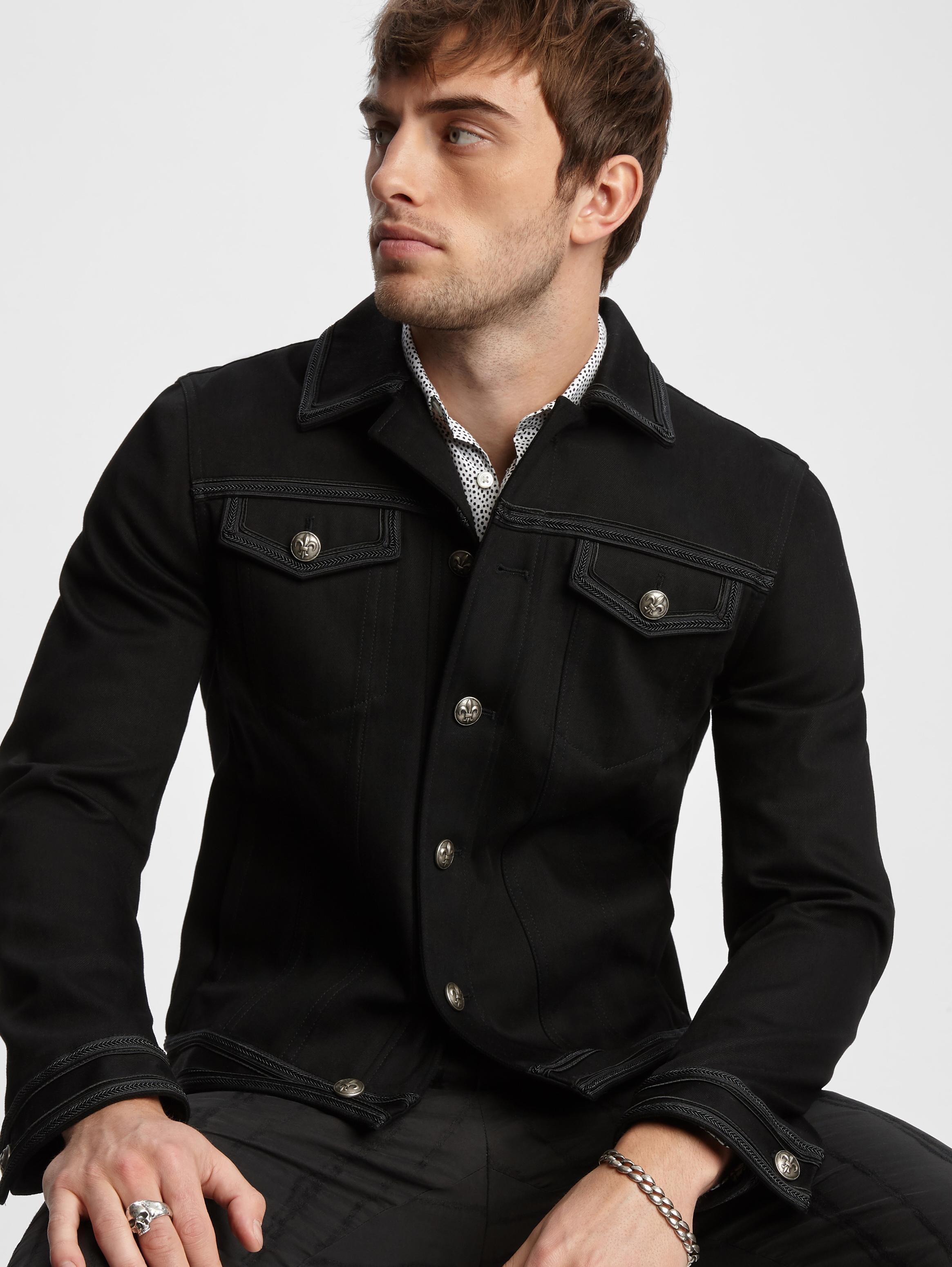 john varvatos black shirt