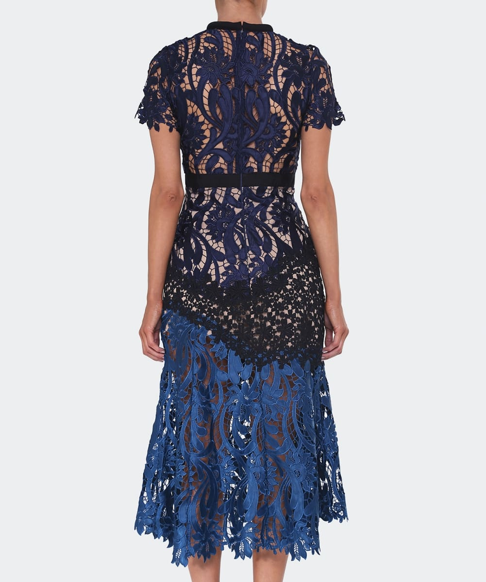 self portrait blue lace