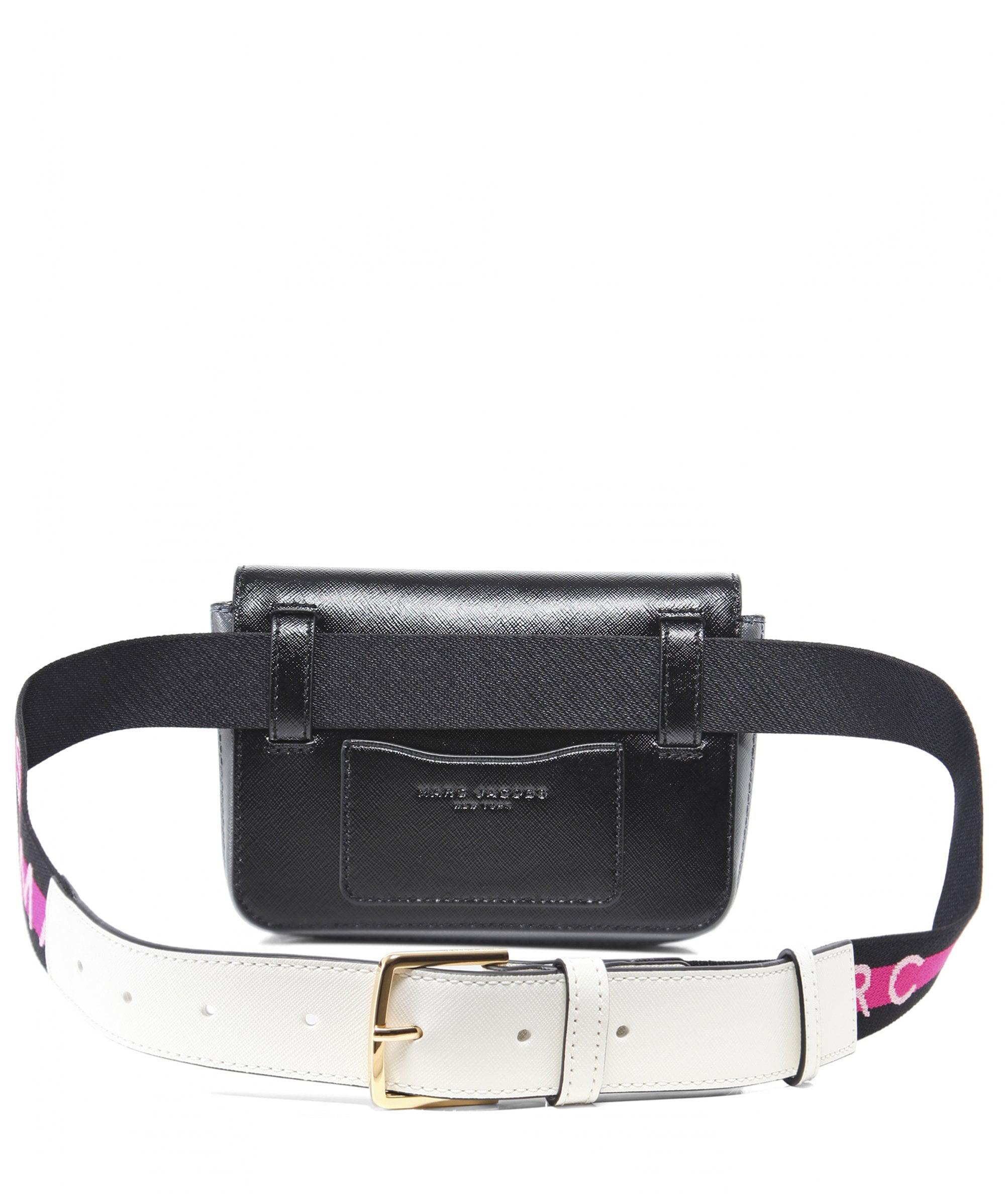 Lyst Marc Jacobs Hip Shot Bag In Black