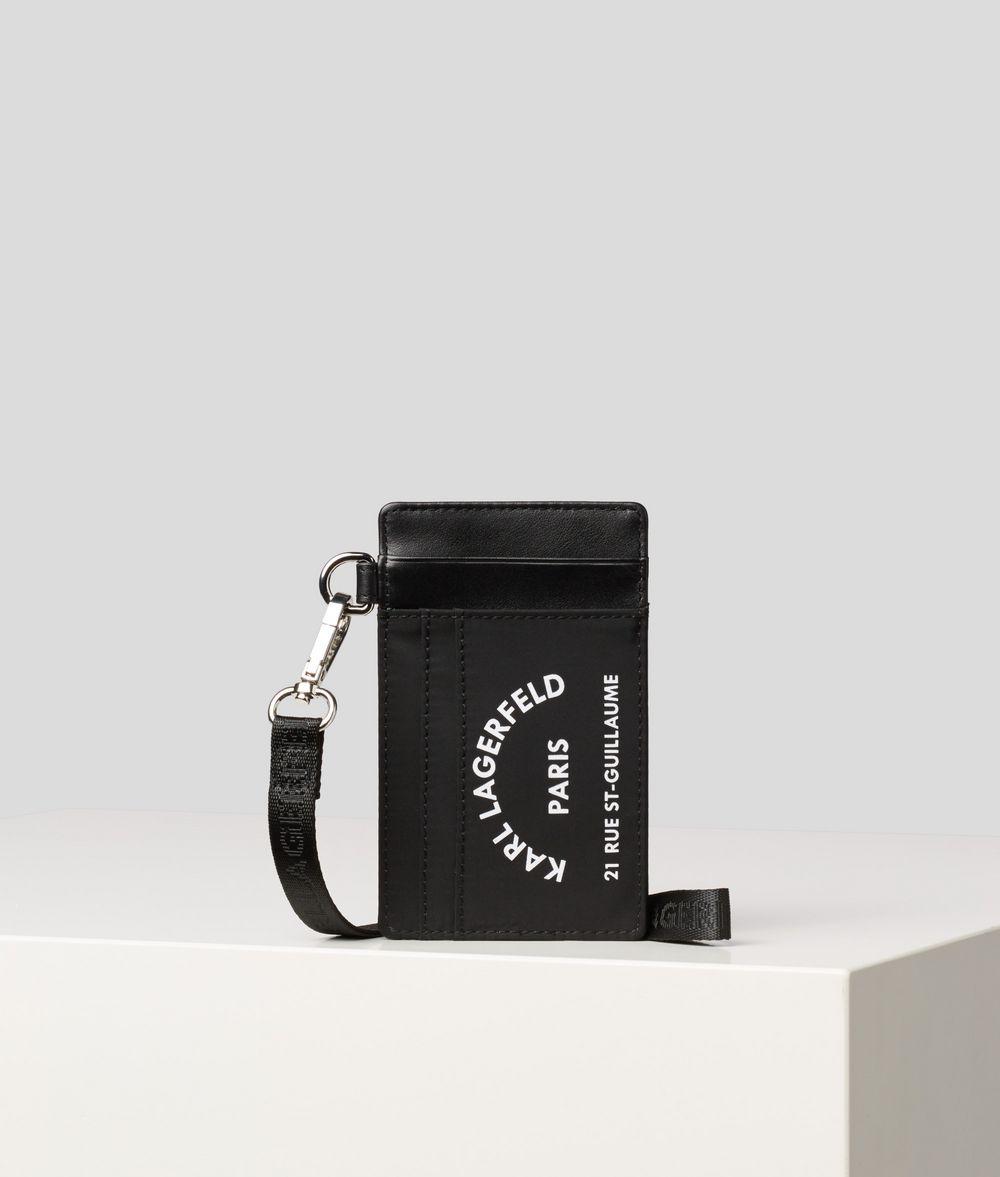 karl lagerfeld lanyard pouch