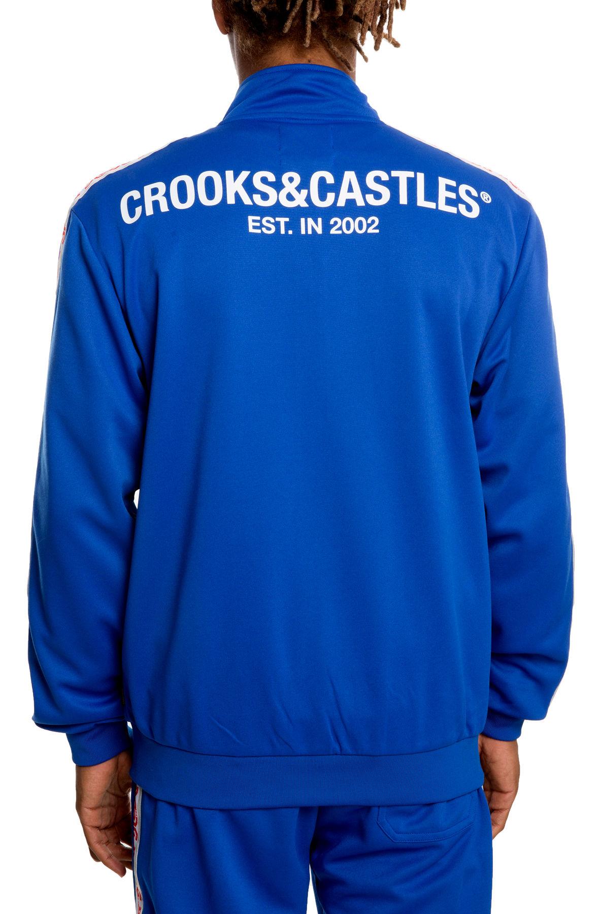 Download Lyst - Crooks and Castles The Cnc Track Jacket In Royal in ...