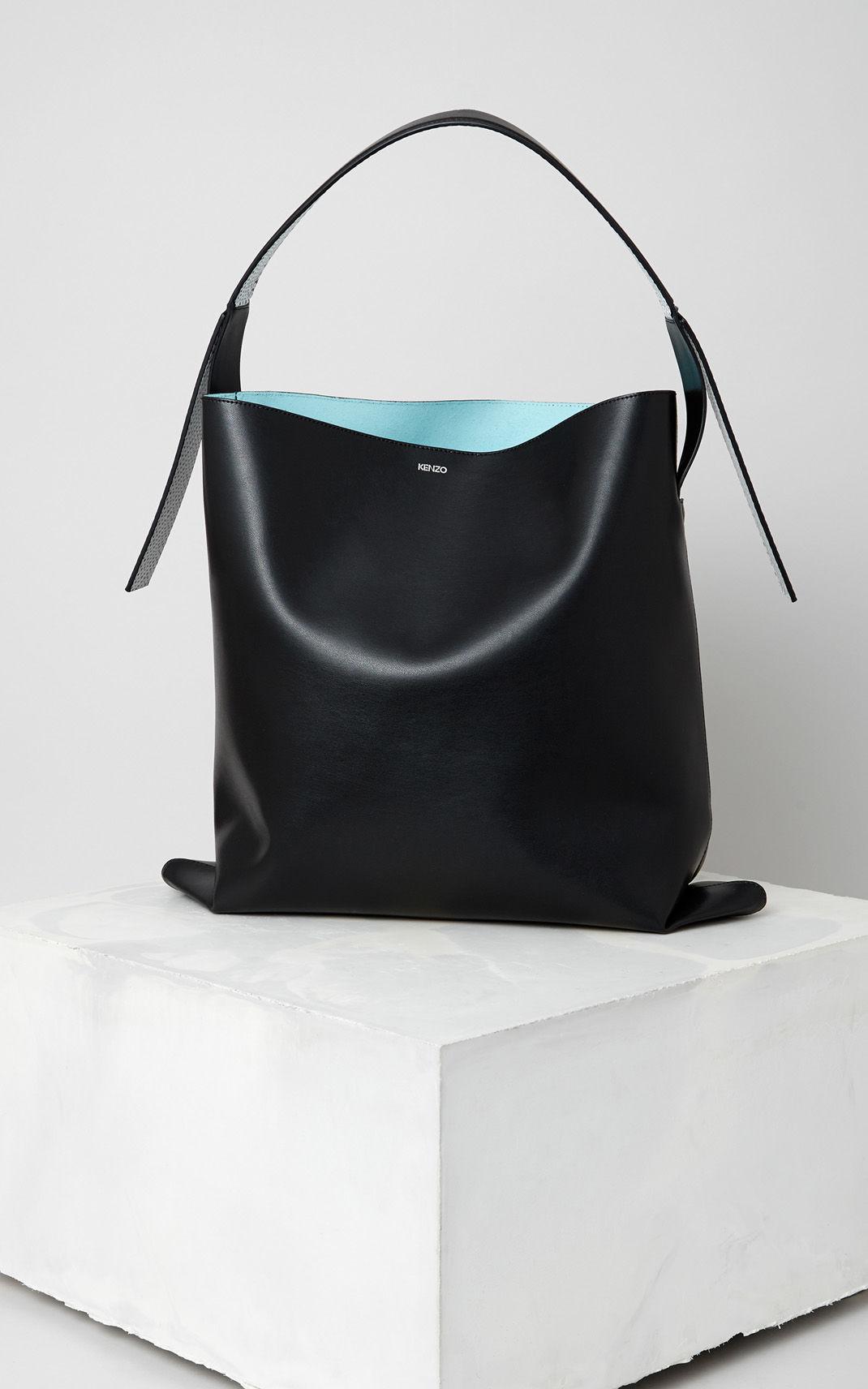 kenzo rizo large hobo in black lyst kenzo rizo large hobo in black lyst
