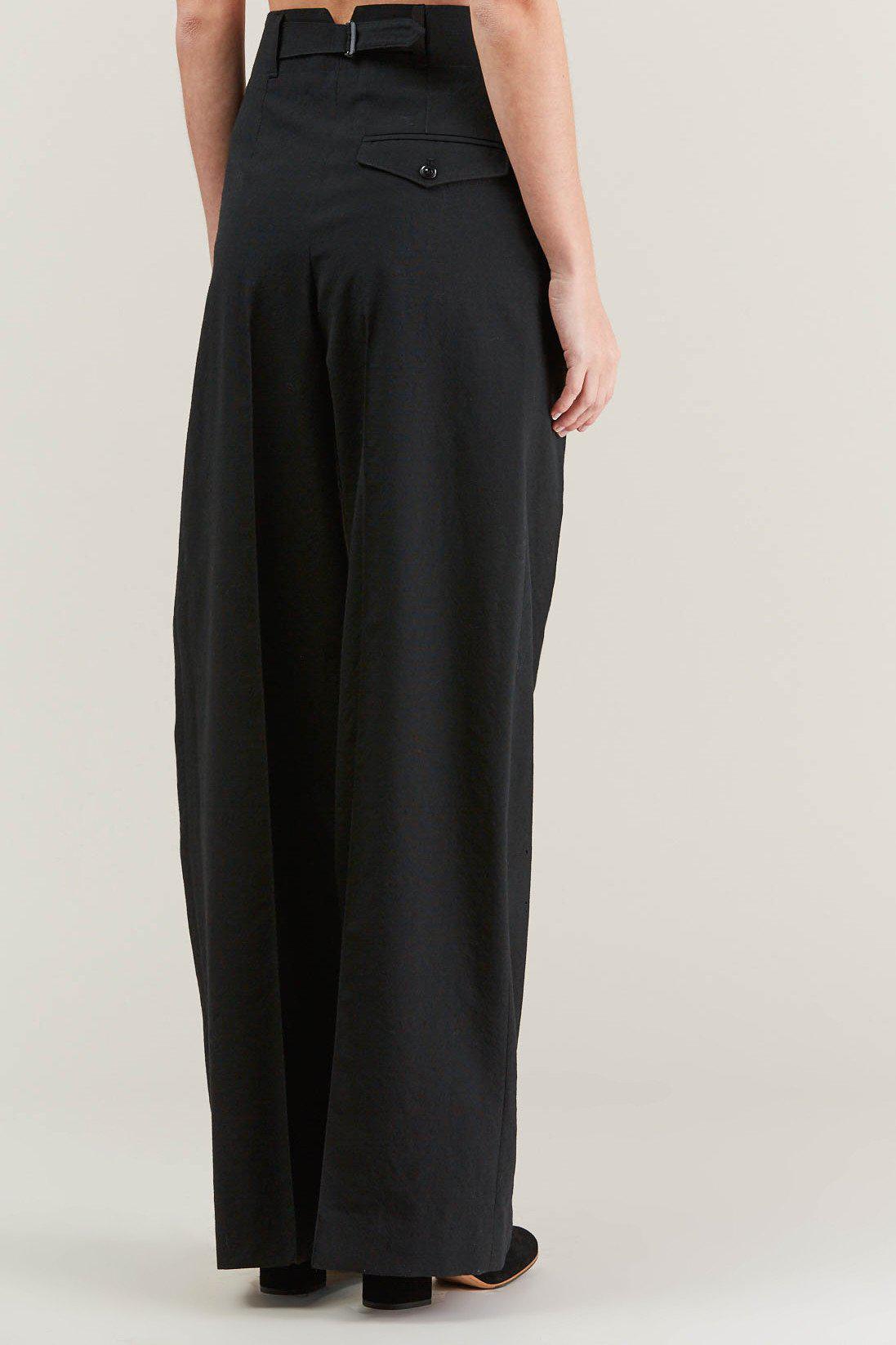 lemaire pleated pants