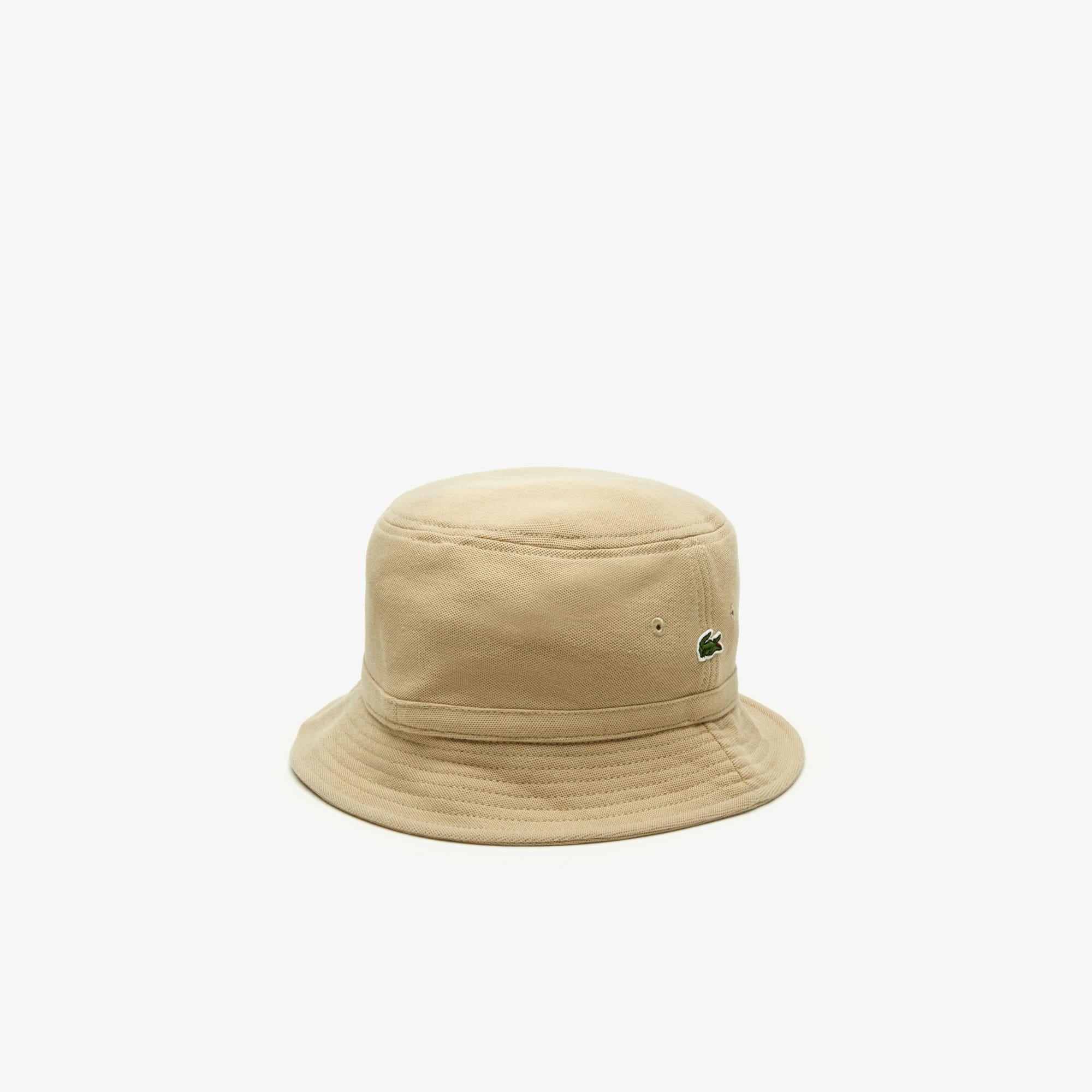 lacoste pique bucket hat