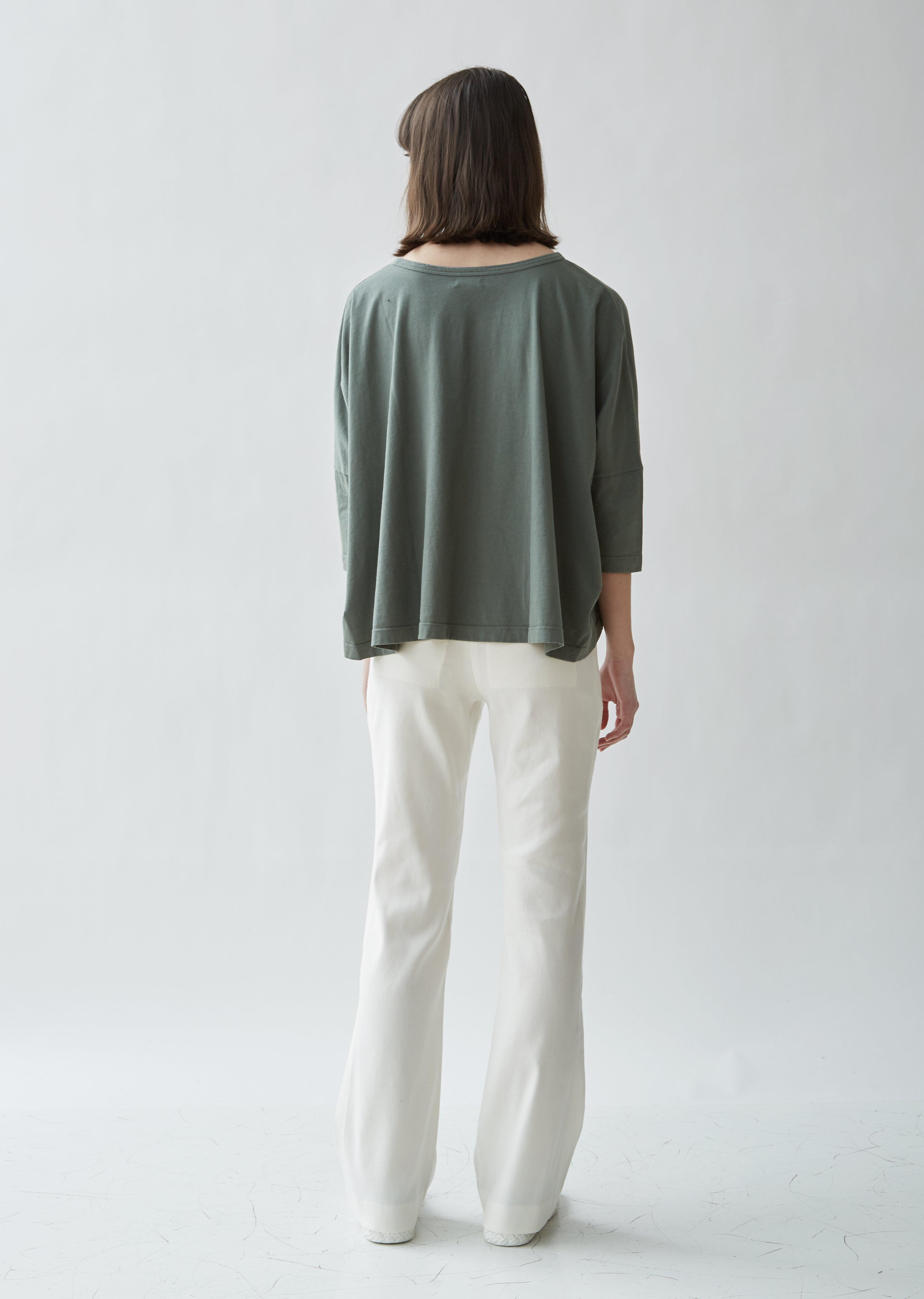 relaxed cotton shirt