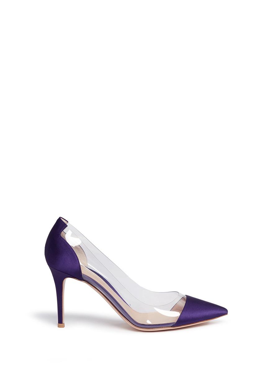 gianvito rossi satin pumps