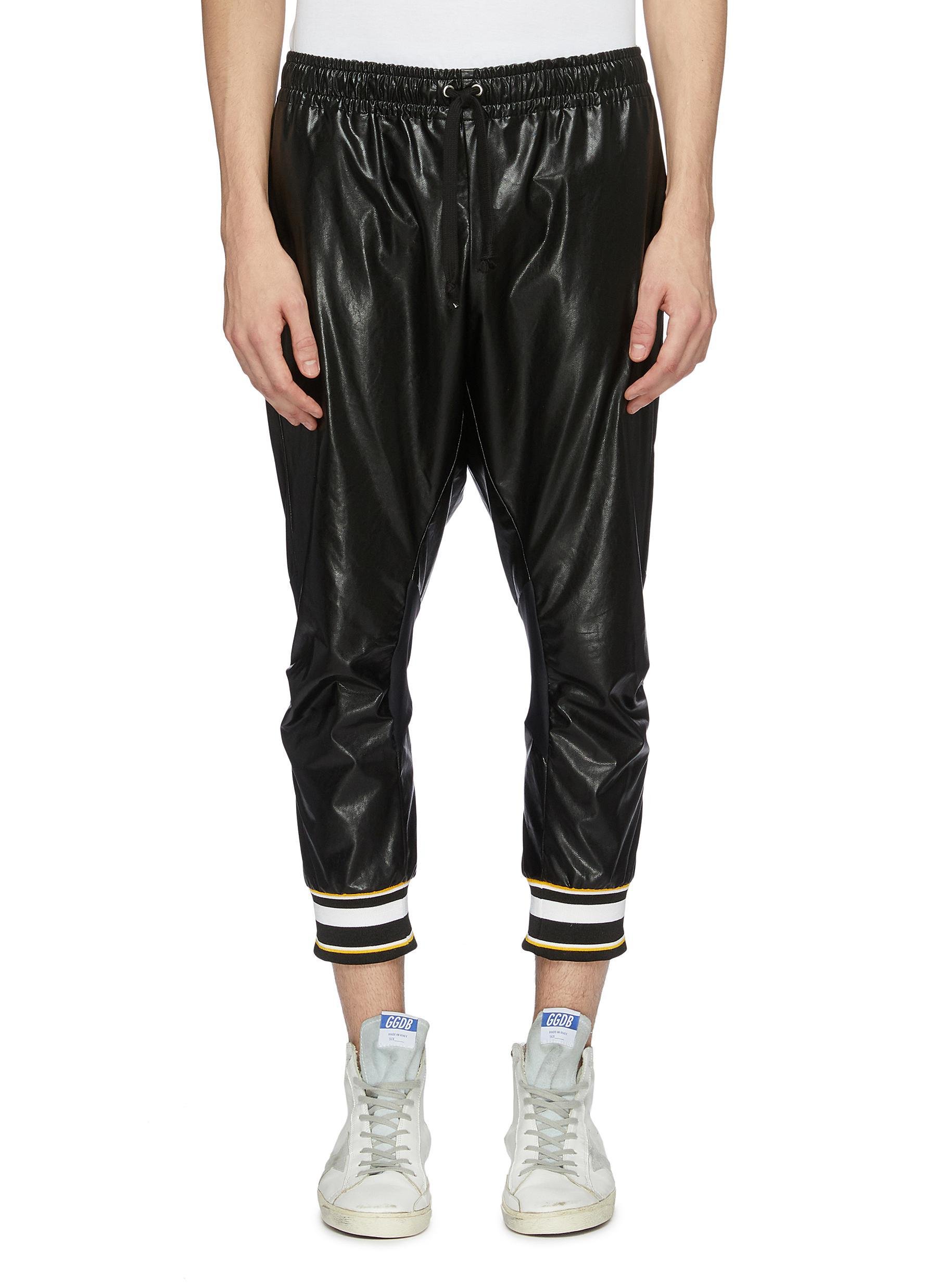 cropped joggers mens