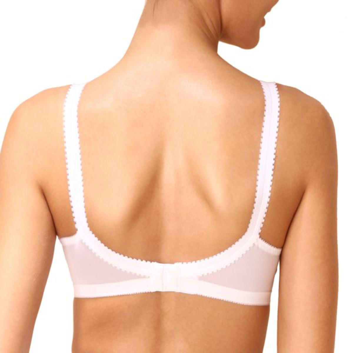 White delicate heart underwired bra sizes