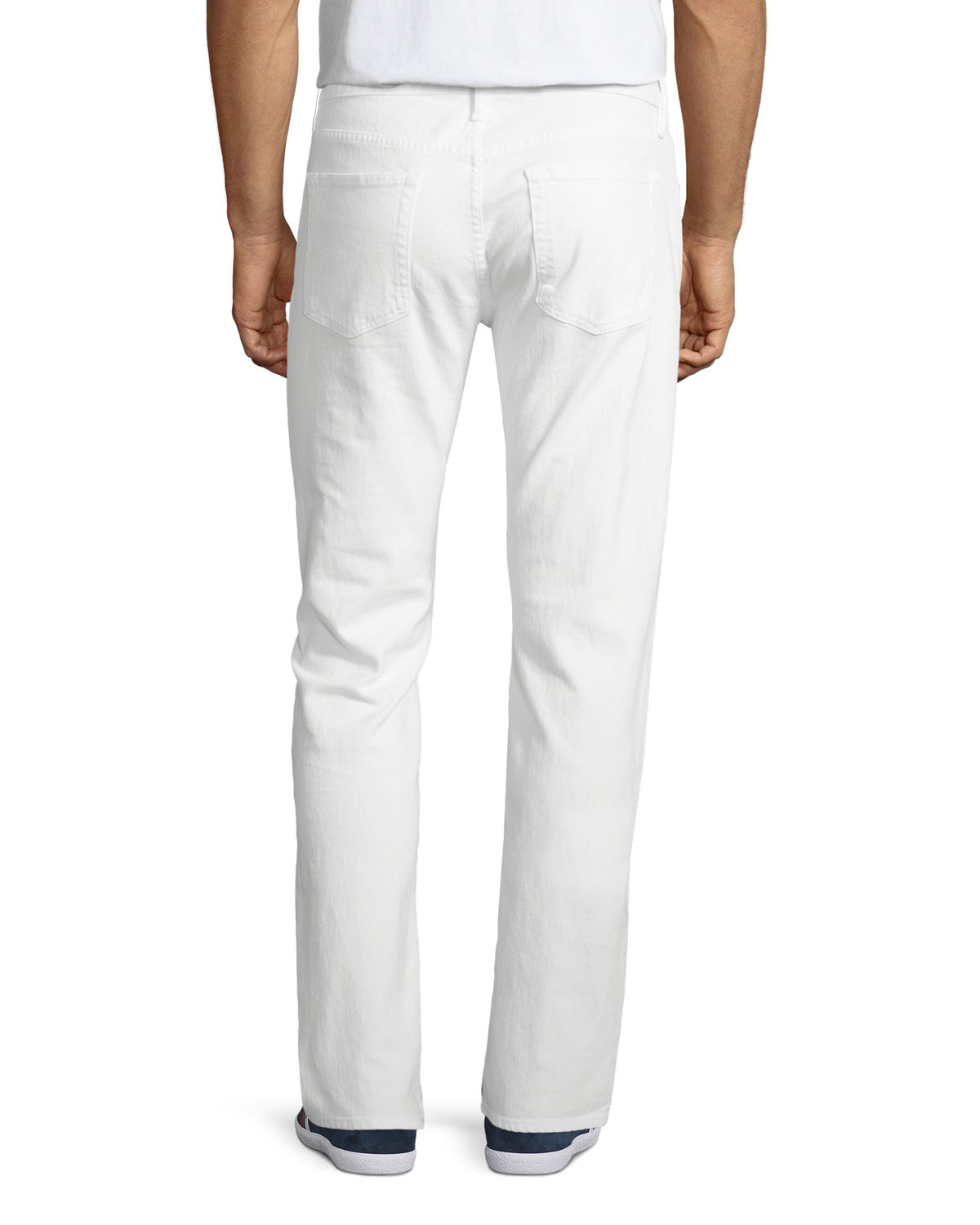 Vince 212 Slim-fit Pants in White for Men | Lyst