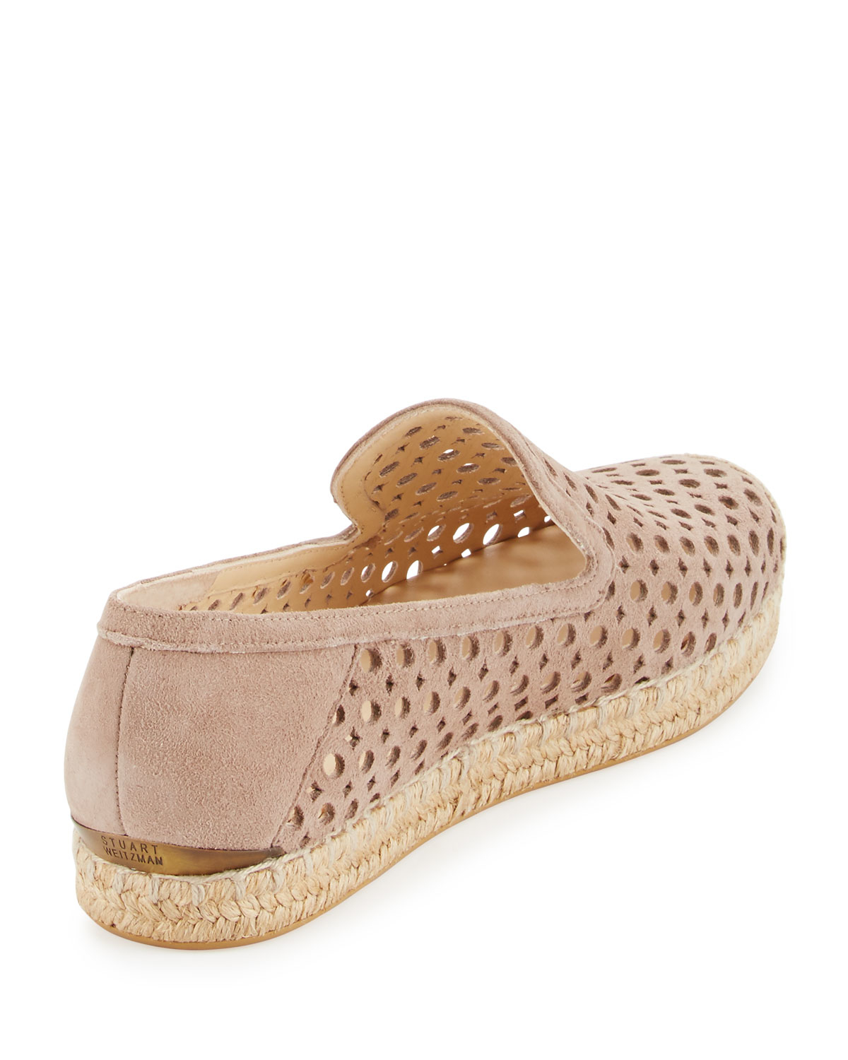 suede flat espadrilles