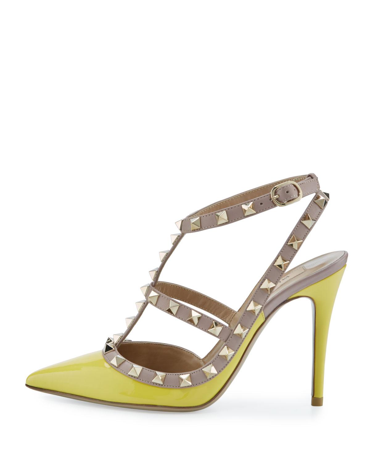 designer t strap pumps