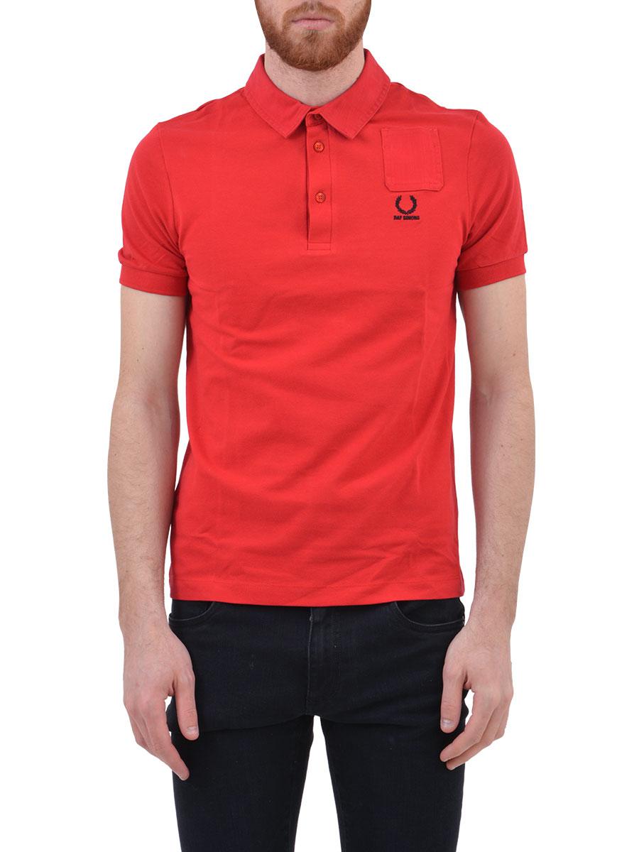 Fred Perry Red Cotton Polo Shirt for Men - Lyst