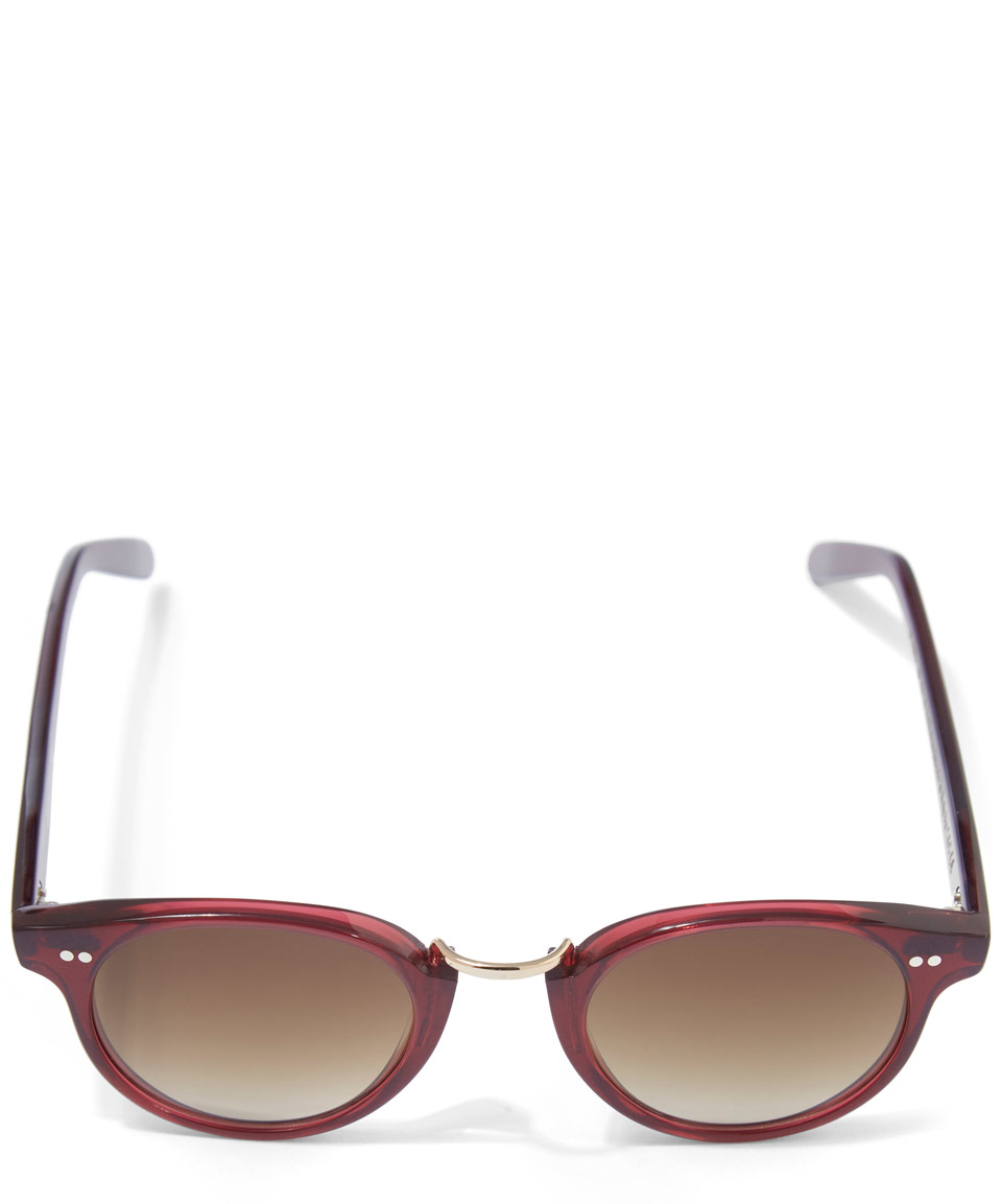 Lyst - Cutler & Gross Berry 1008 Sunglasses in Red