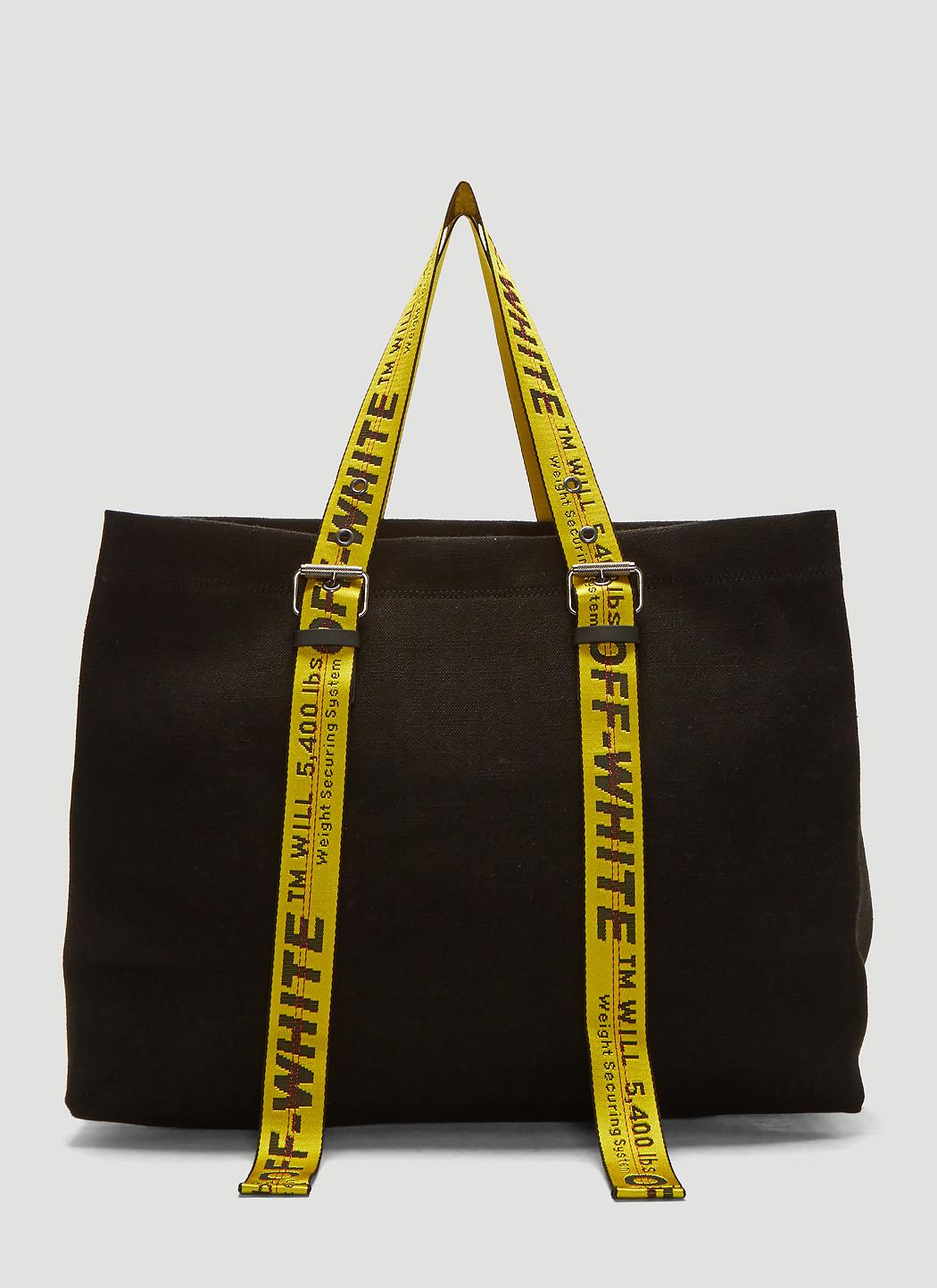 Lyst - Off-White c/o Virgil Abloh Canvas Tote Bag In Black in Black ...