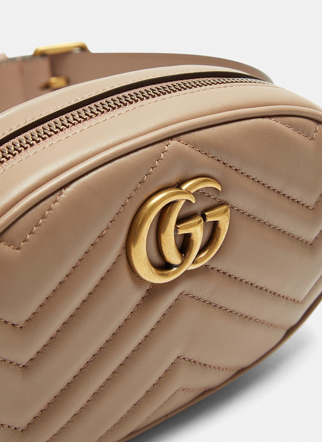 Lyst - Gucci Gg Mini Belt Bag In Brown in Brown