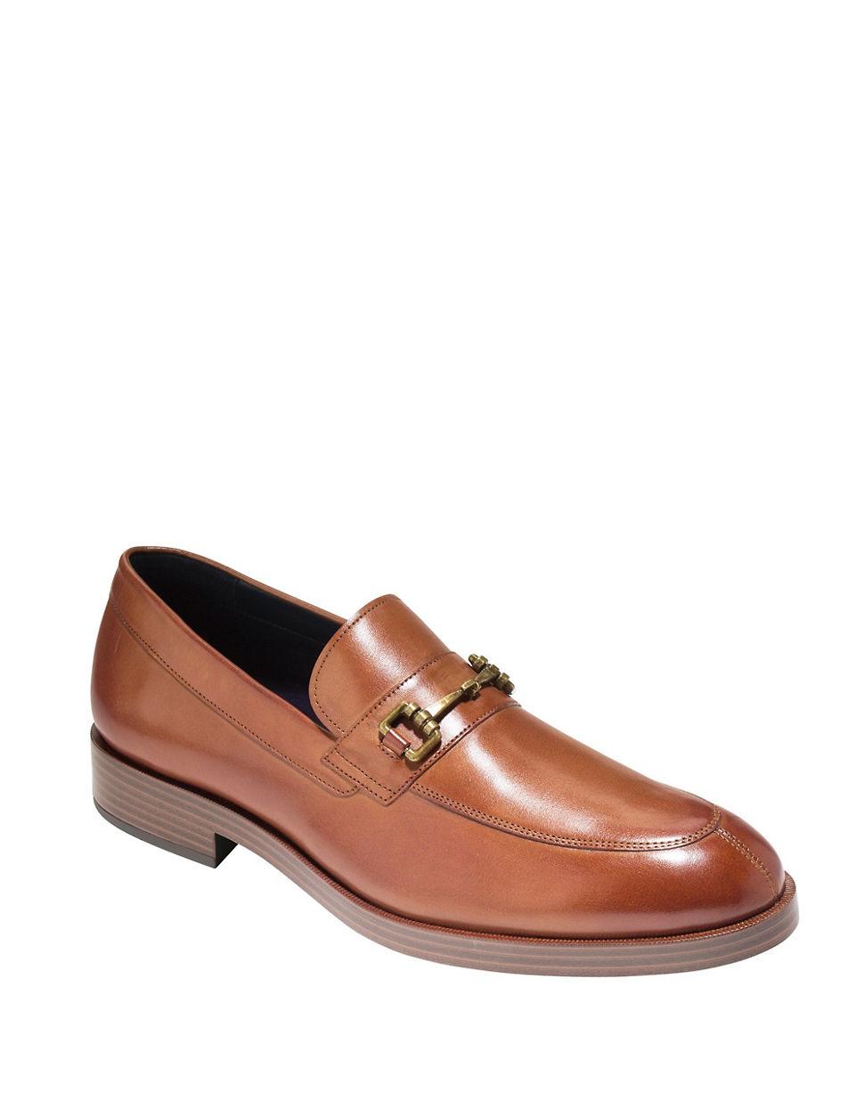 Cole haan Dress Revolution Henry Grand Leather Horse-bit Loafers in ...