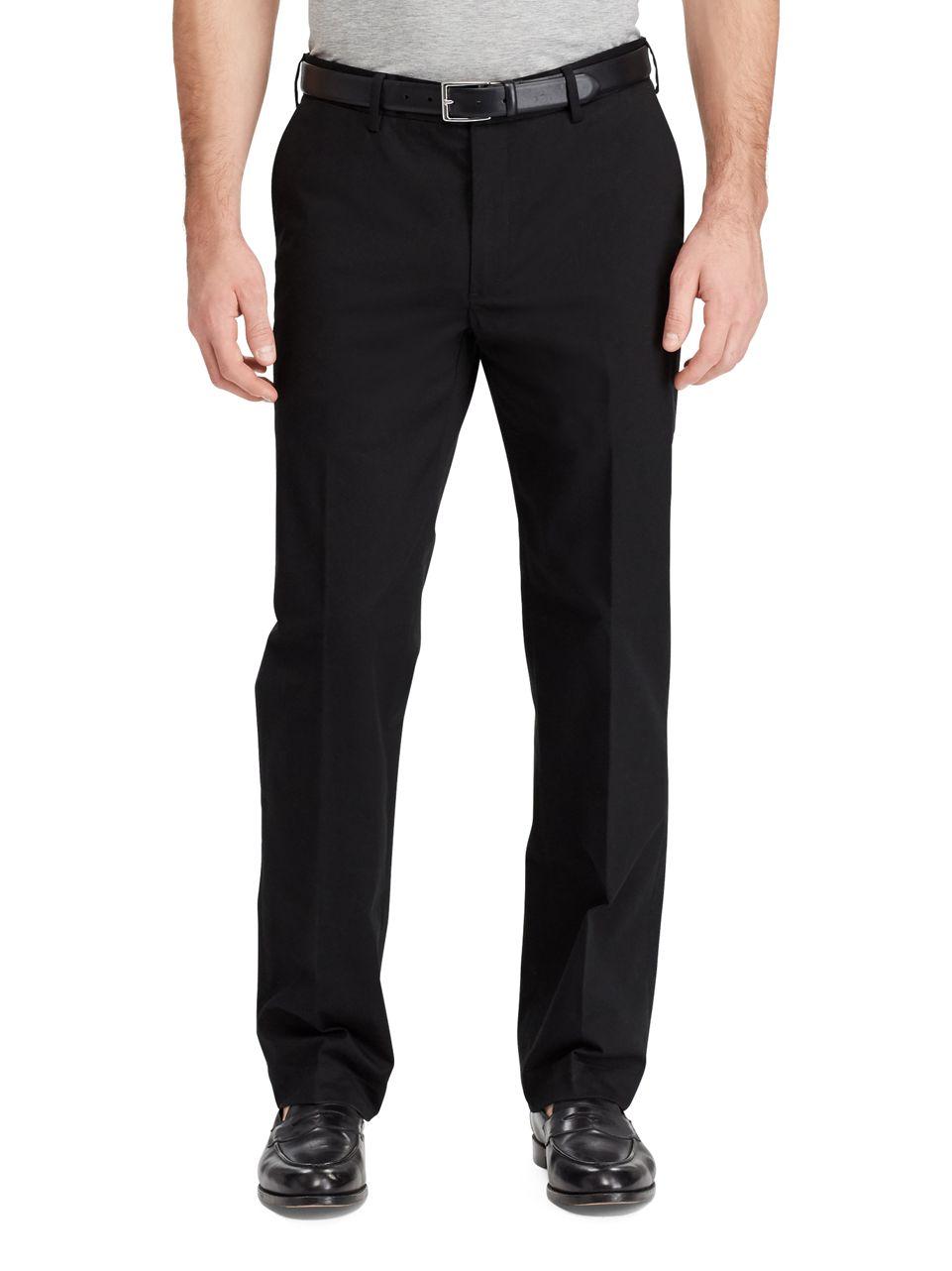 Polo ralph lauren Classic-fit Chino Pants in Black for Men | Lyst