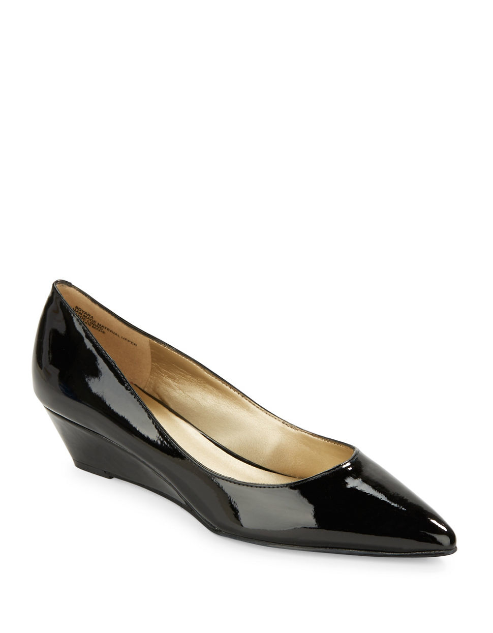 bandolino black wedges