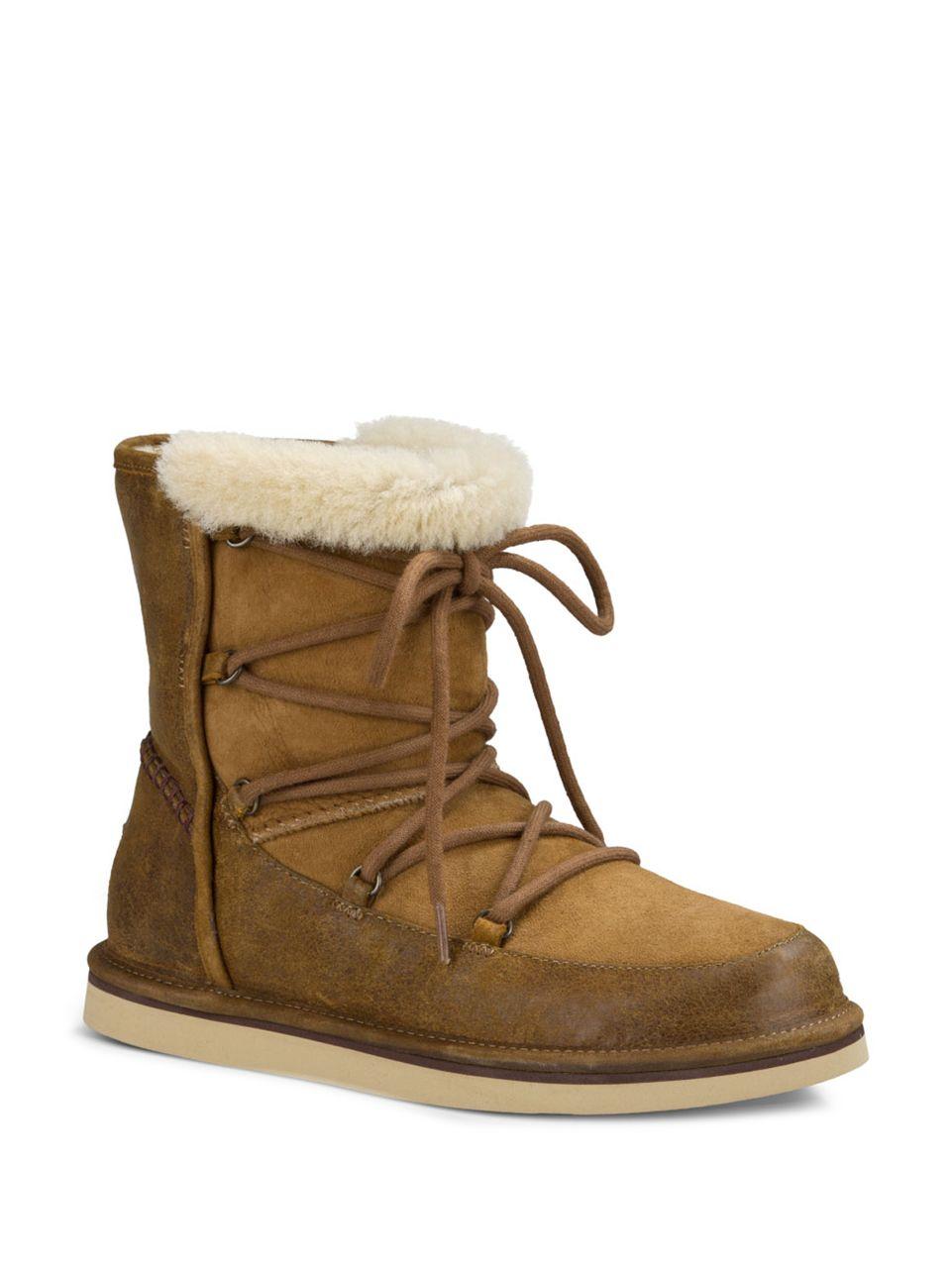 ugg shearling lined leather boots ugg shearling lined leather boots