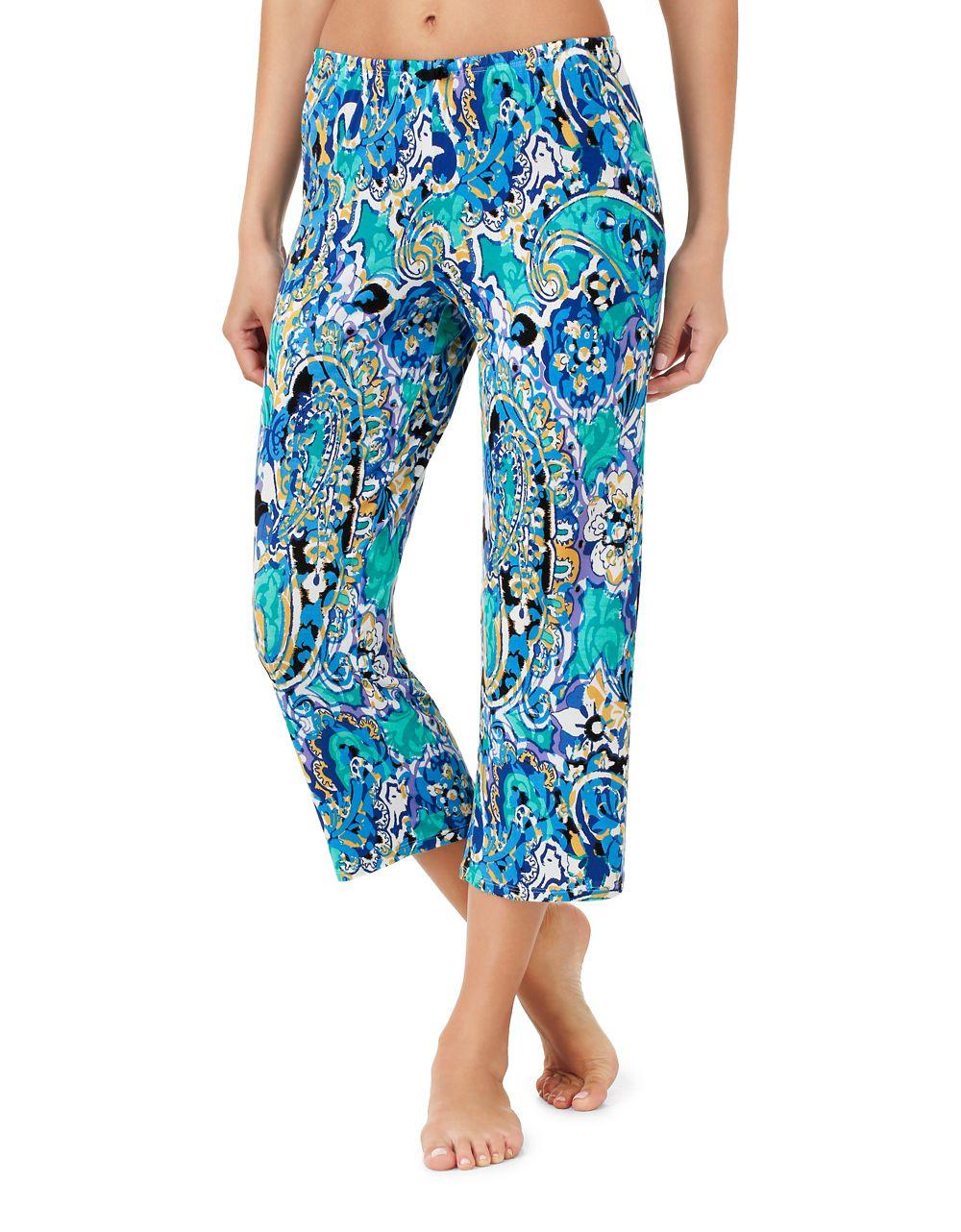 womens cropped pajama pants