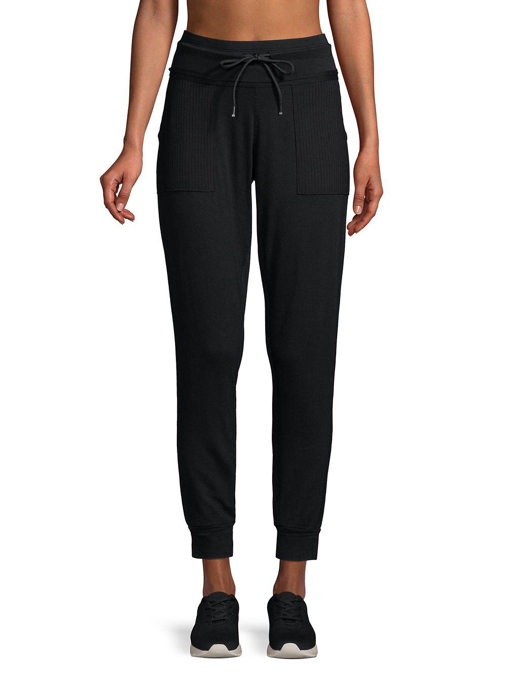 Marc New York Classic Textured Jogger Pants in Black - Lyst