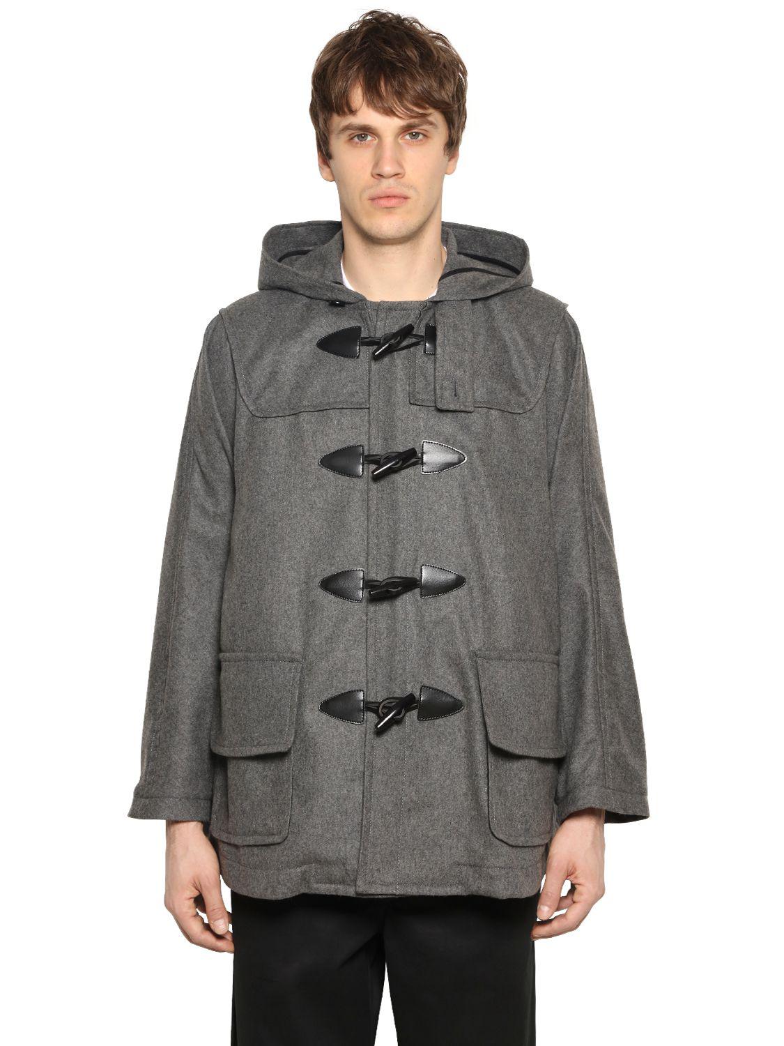 comme de garcon coat