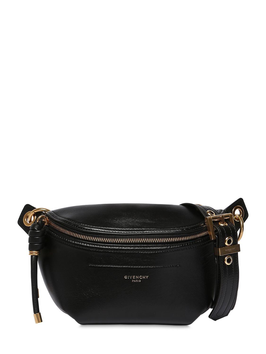 Lyst - Givenchy Whip Leather Belt Bag in Black - Save 11%