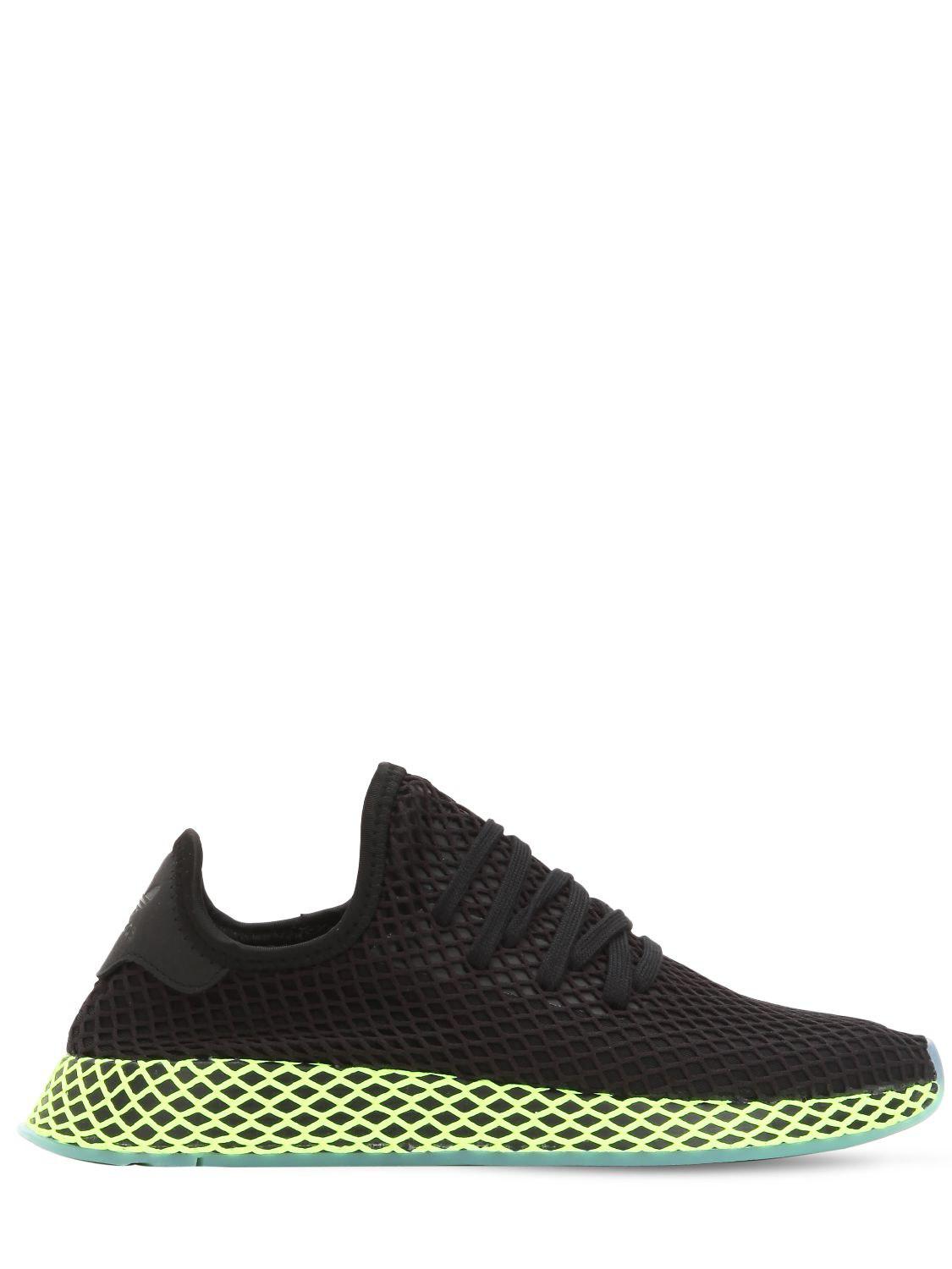 Lyst adidas Originals deerupt Runner zapatillas en negro para hombres Lyst adidas Originals deerupt Runner zapatillas en negro para hombres