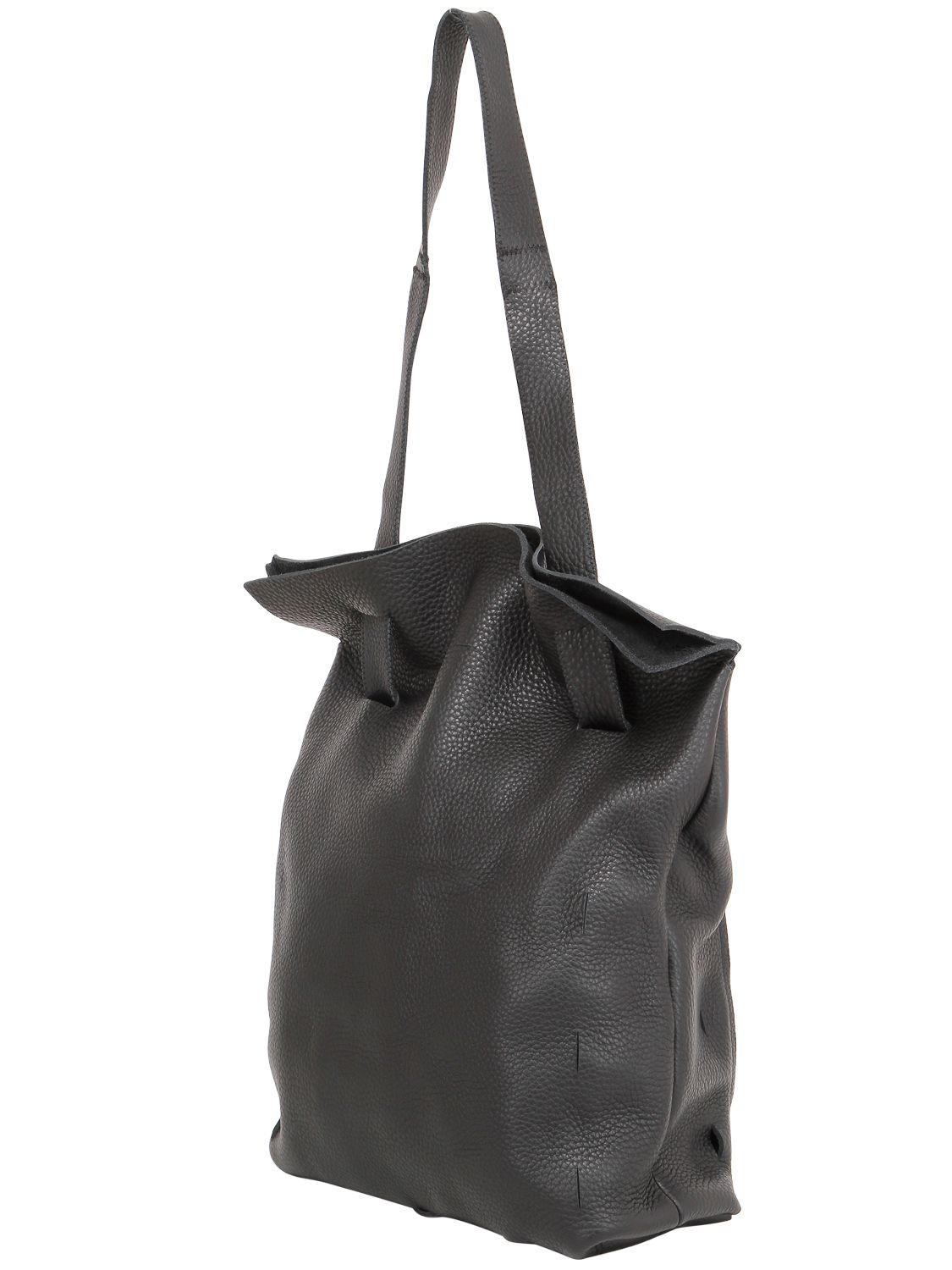Lyst - Peter Non Textured Leather Hobo Bag in Black