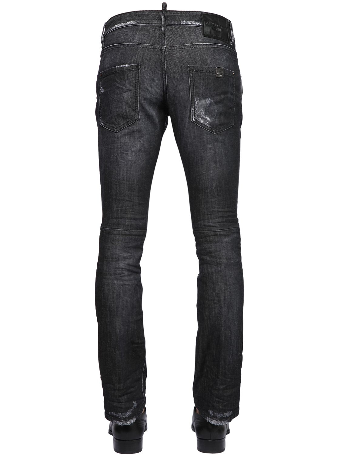 dark boot cut jeans for men