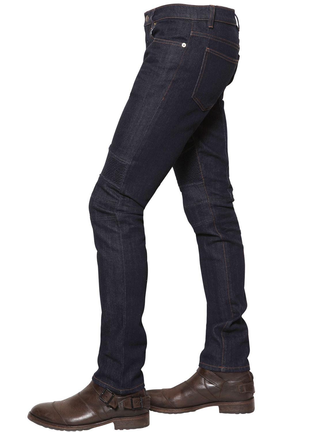 Lyst - Belstaff 17cm Eastham Slim Biker Denim Jeans in Blue for Men