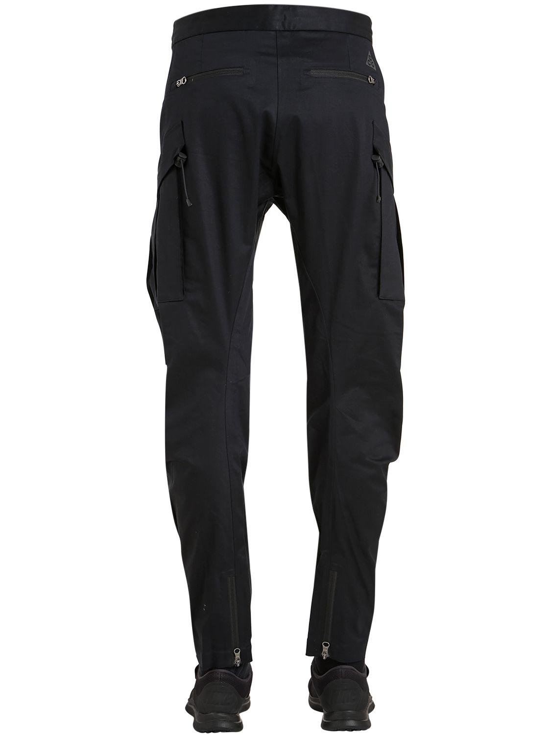 black nike cargo trousers