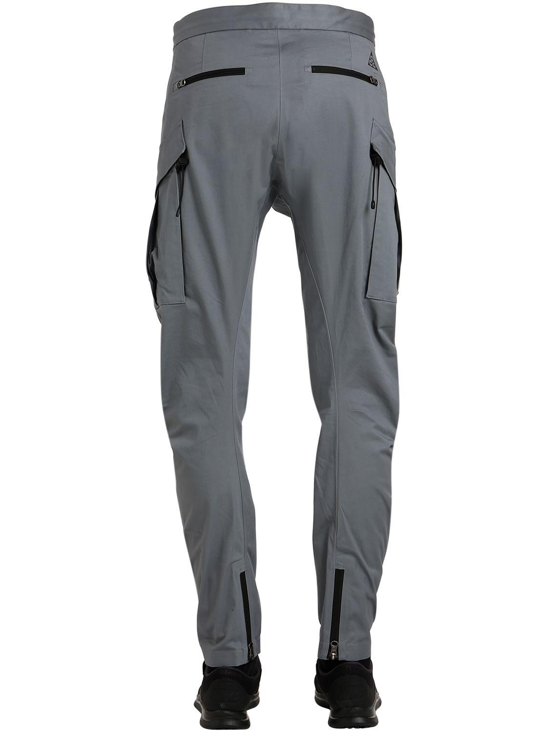 nike air max cargo pants grey