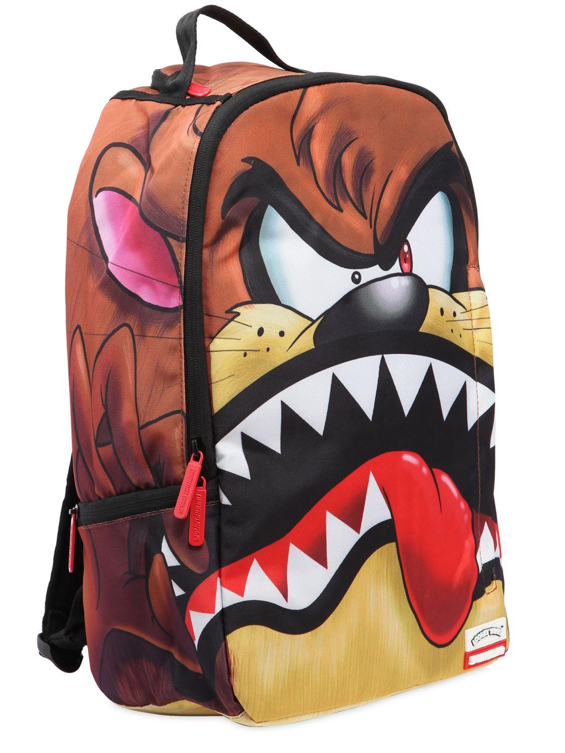 Lyst Sprayground Looney Tunes Taz Shark Backpack